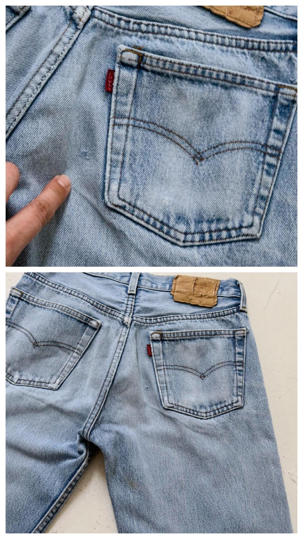 W27 L36 Levis 501 80s Vintage Made in USA