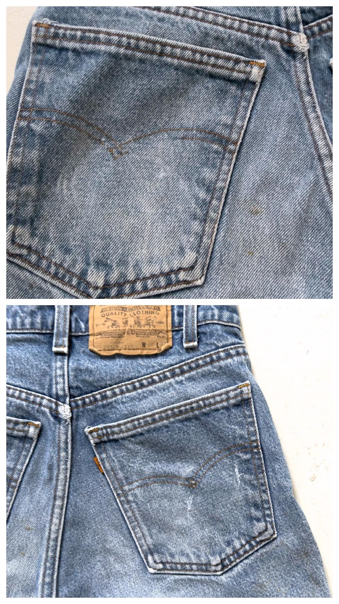 W25-26 L32 Levis 505 80s Vintage Made in USA