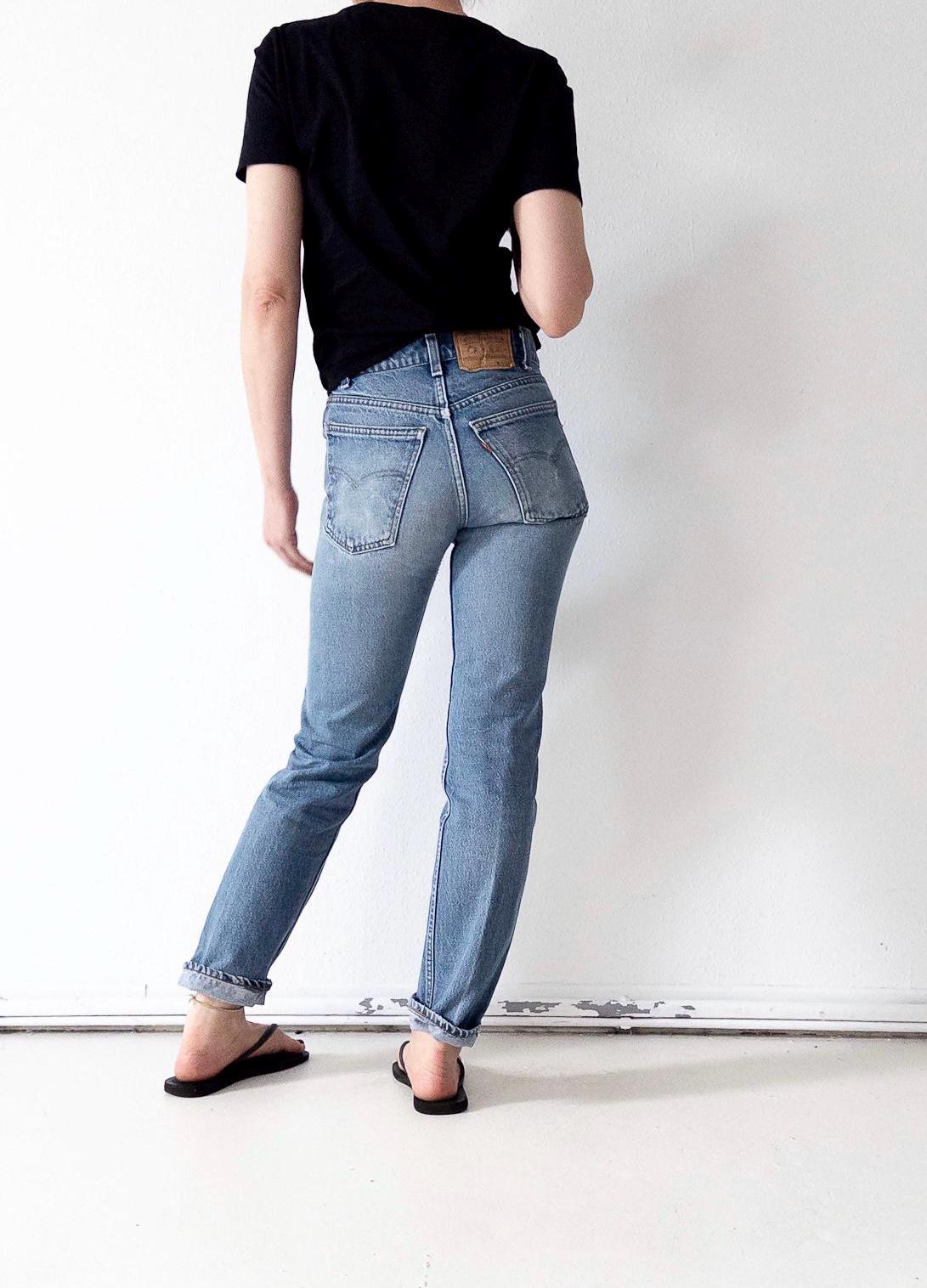 W25-26 L32 Levis 505 80s Vintage Made in USA