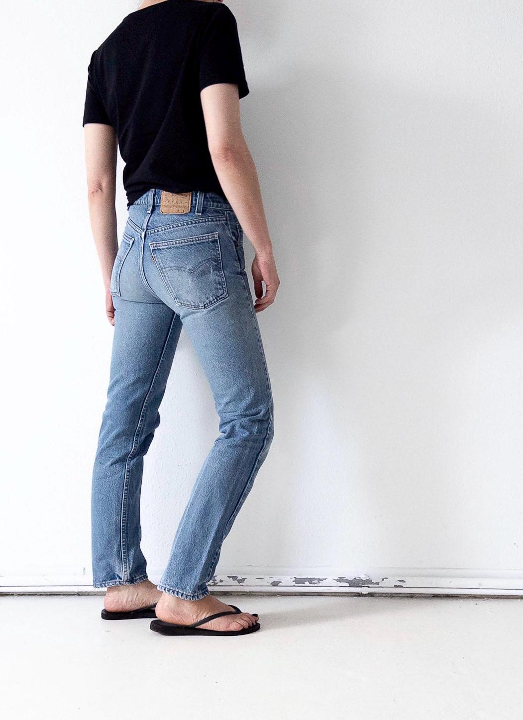 W25-26 L32 Levis 505 80s Vintage Made in USA