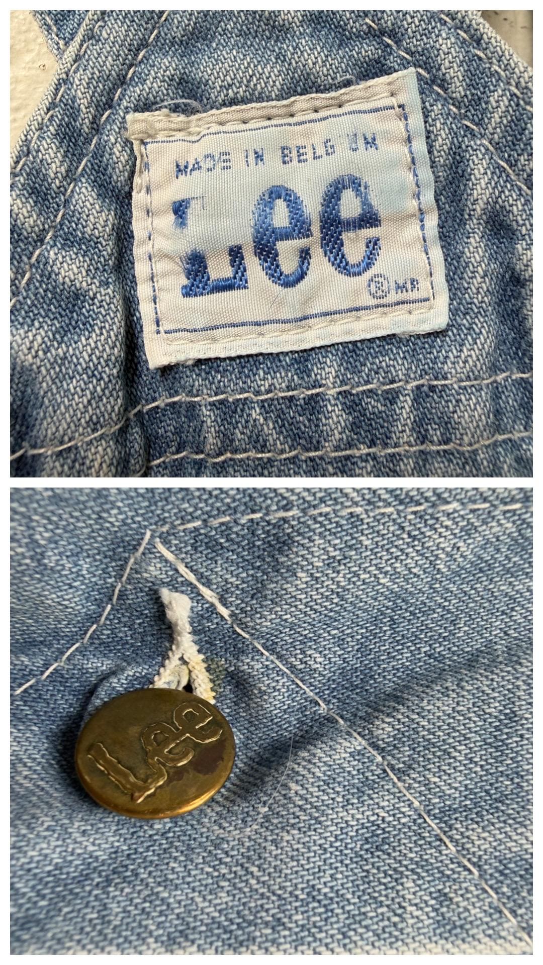 Gr.M Lee Overall 70s / 80s Vintage Made in Belgium