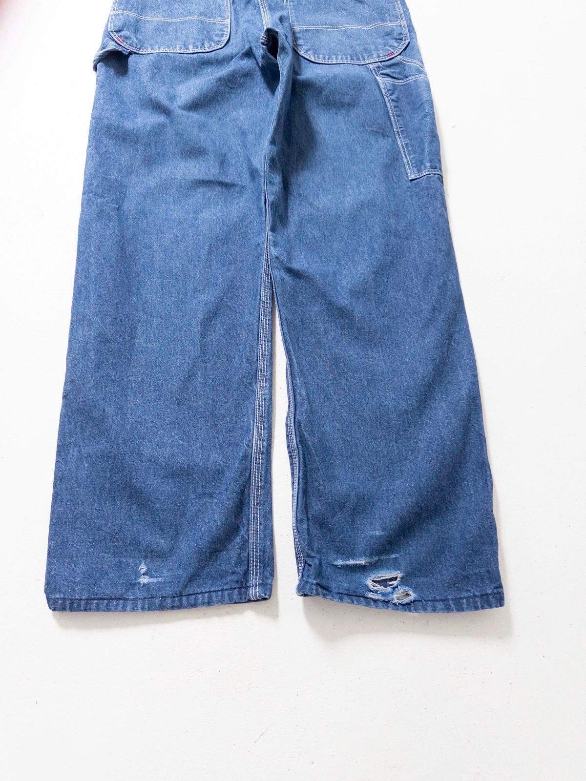 Vintage Dickies Latzhose M L | 70s 80s Made in USA | Workwear Denim Overall