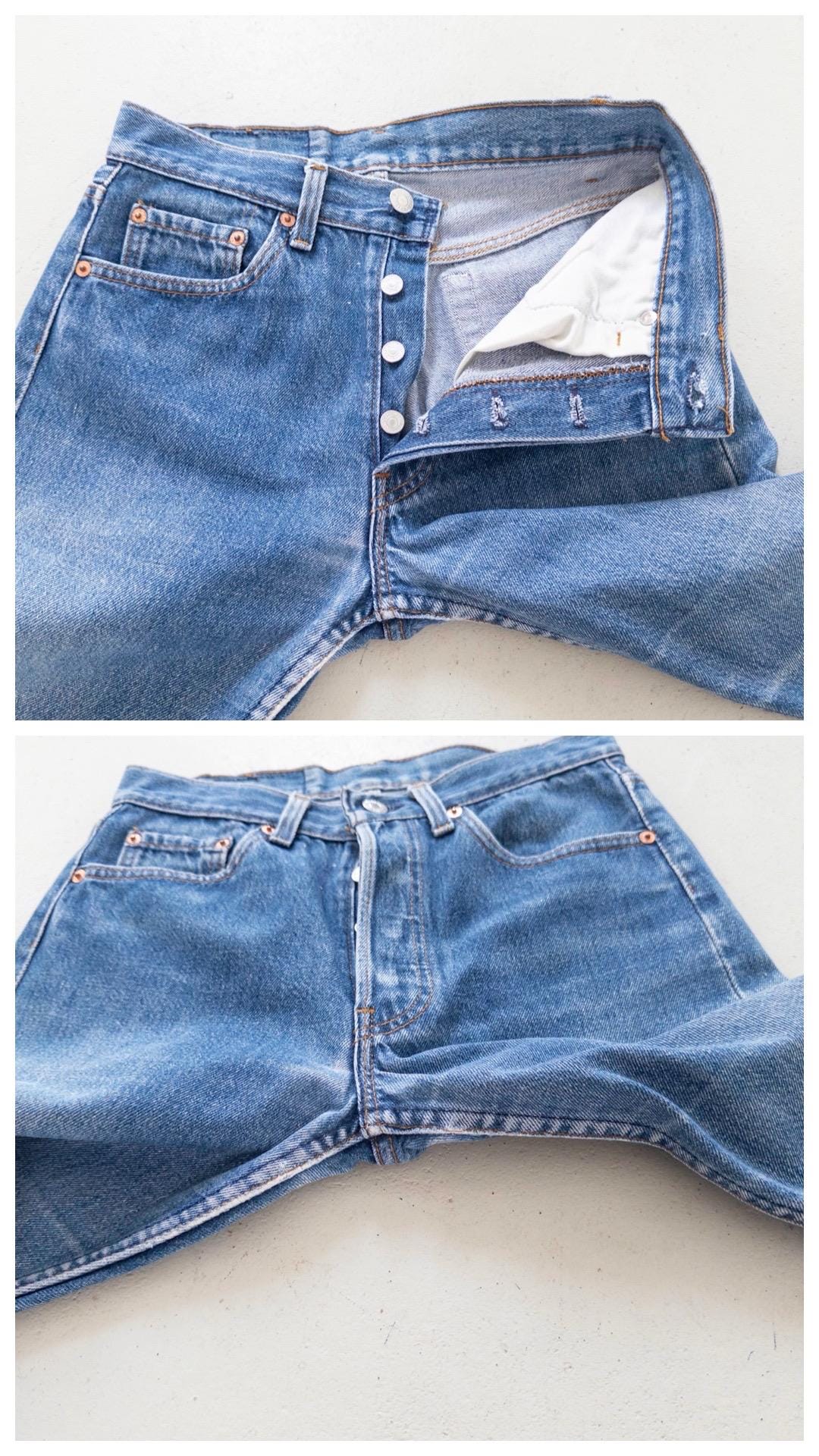 Vintage Levis 501 XX W27 L29 | 80s Denim | Made in USA | Sunfaded Jeans