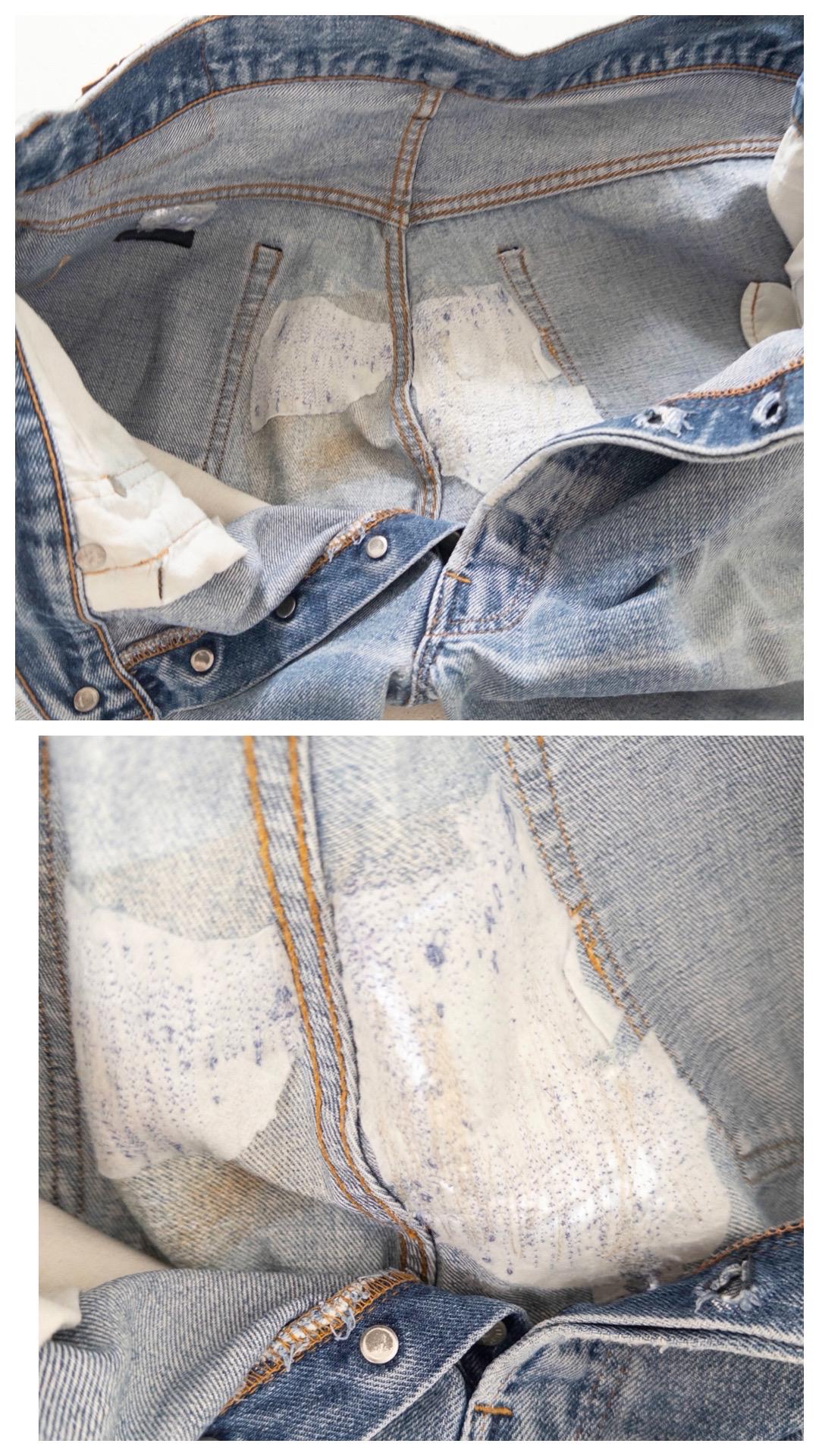 Vintage Levis 501 Selvedge Redline W33 L38 | 1978 Made in USA | Patched Distressed Jeans | Single Stitch, Button 6 | 70s Collectible Denim
