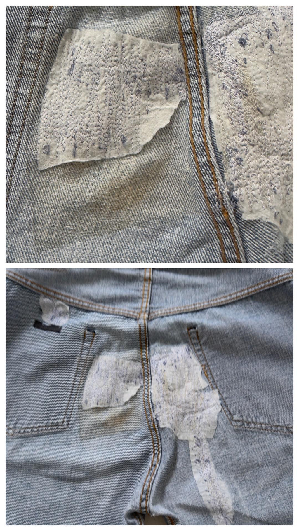 Vintage Levis 501 Selvedge Redline W33 L38 | 1978 Made in USA | Patched Distressed Jeans | Single Stitch, Button 6 | 70s Collectible Denim