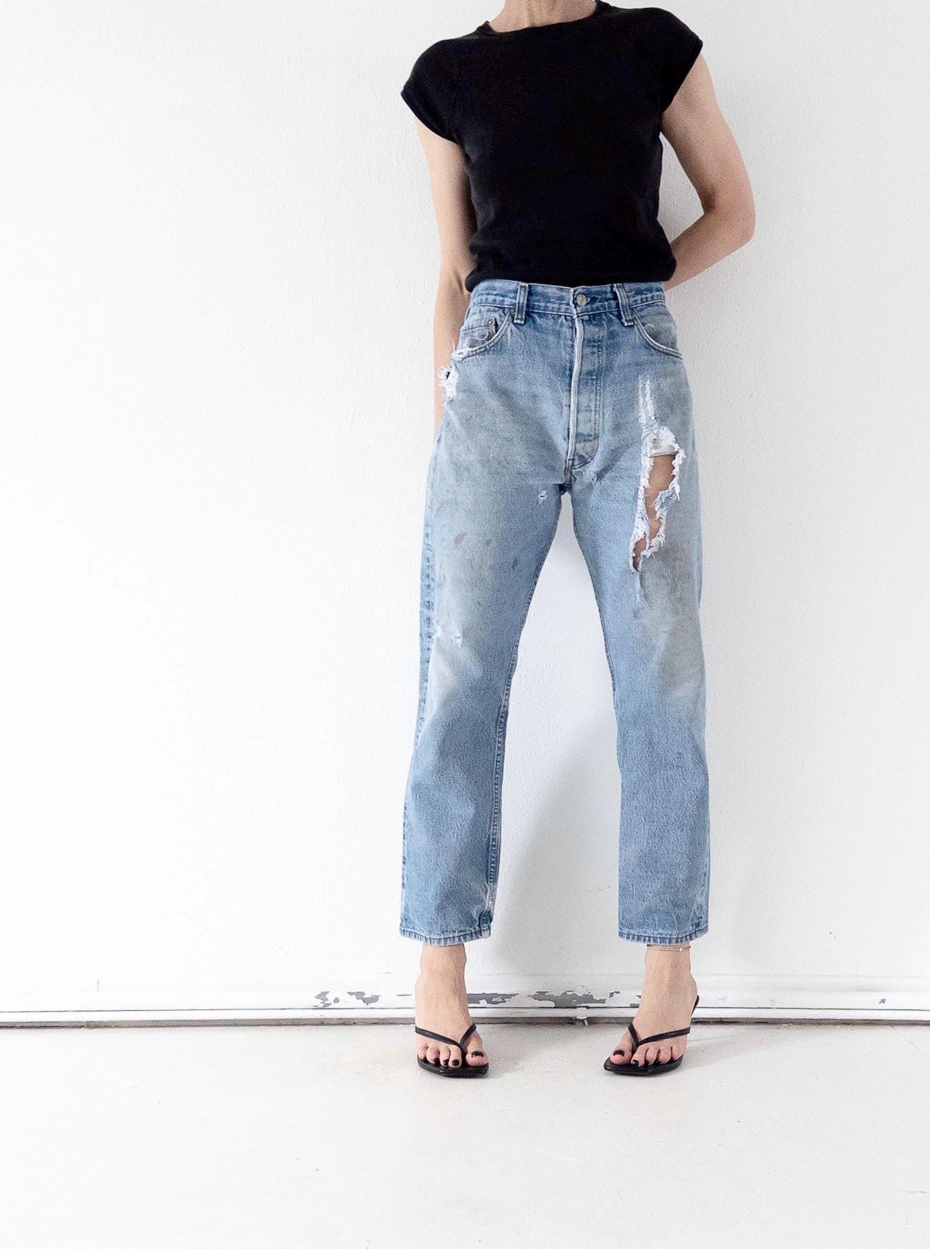 W33 - 34 Levis 501 80s Vintage Made in USA