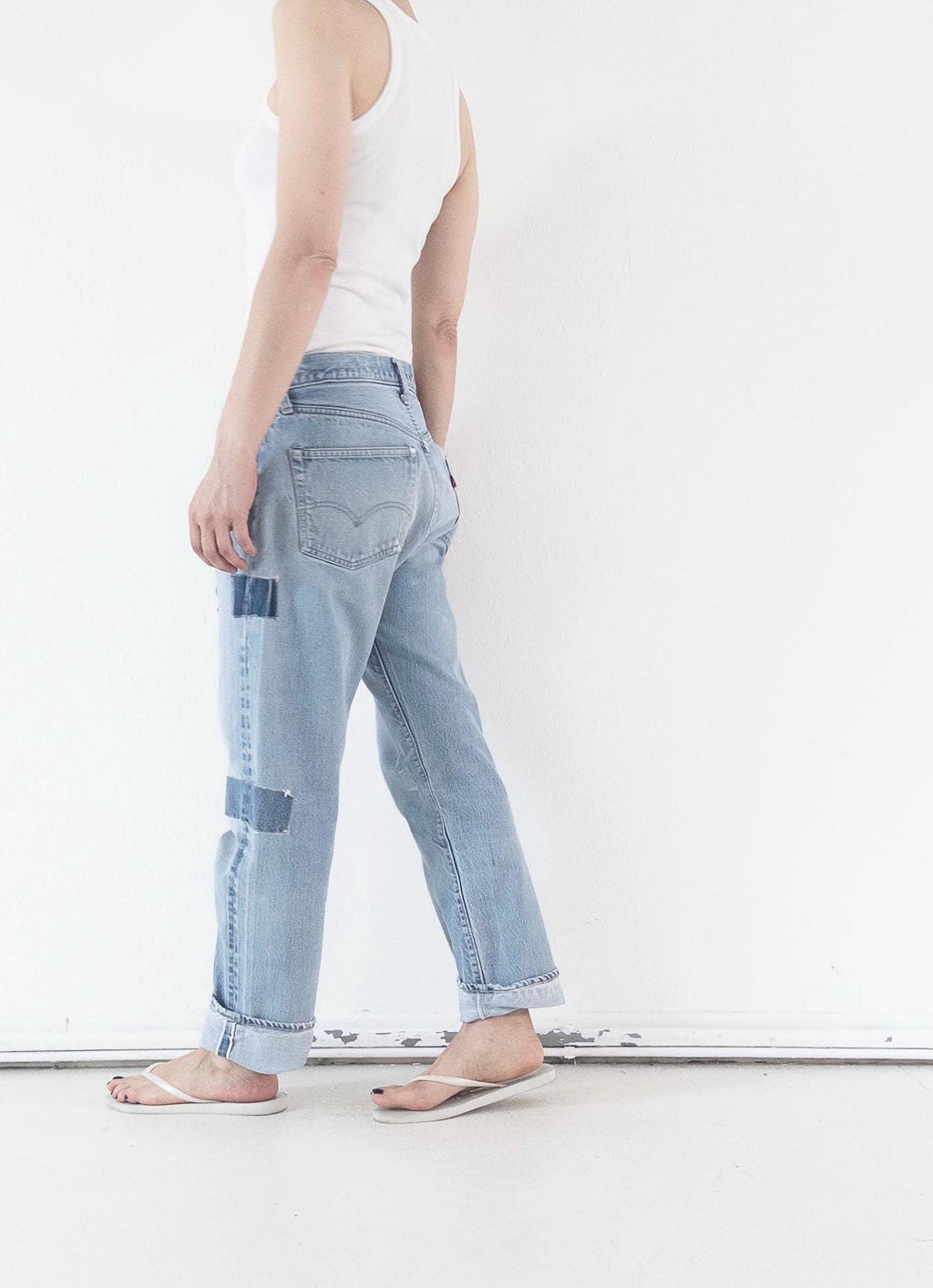 Gr. 32 Levis 501 Selvedge Redline 70s Vintage Made in USA