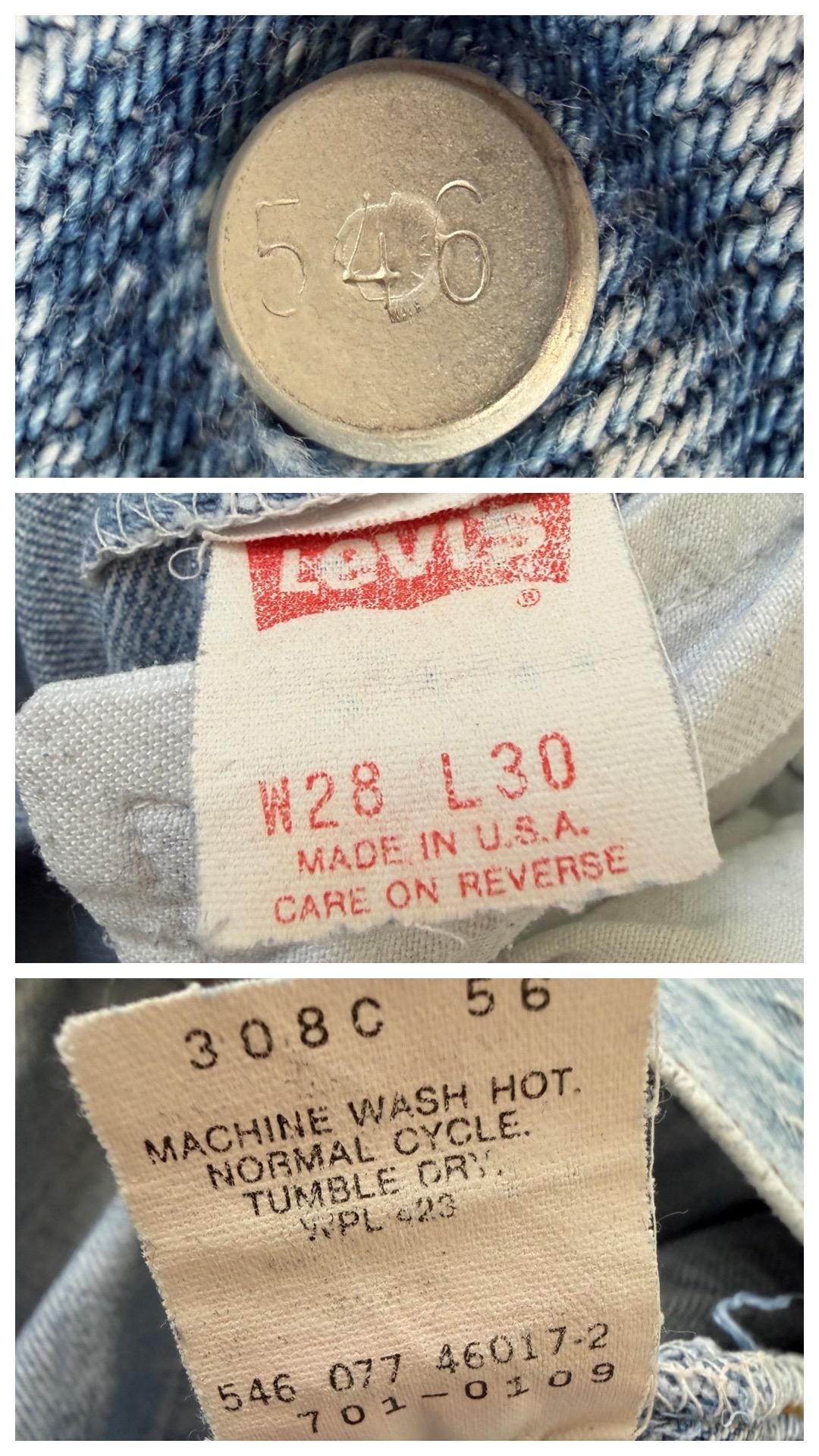 Gr. 26 Levis 701 90s Vintage Made in USA