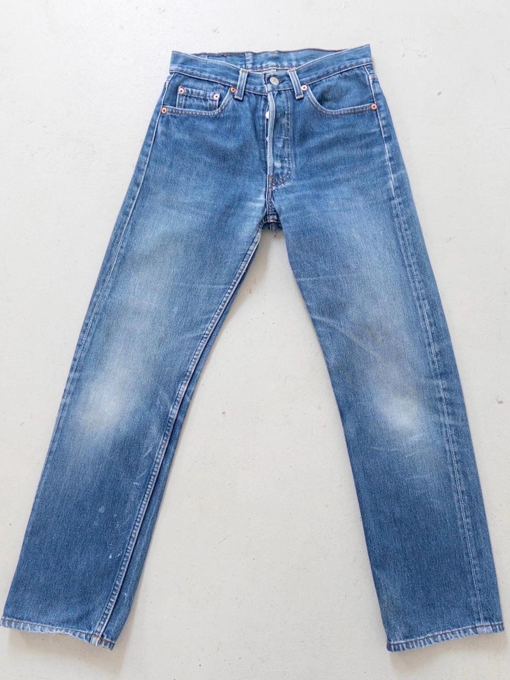 Vintage Levis 501 XX W27 L29 | 80s Denim | Made in USA | Sunfaded Jeans