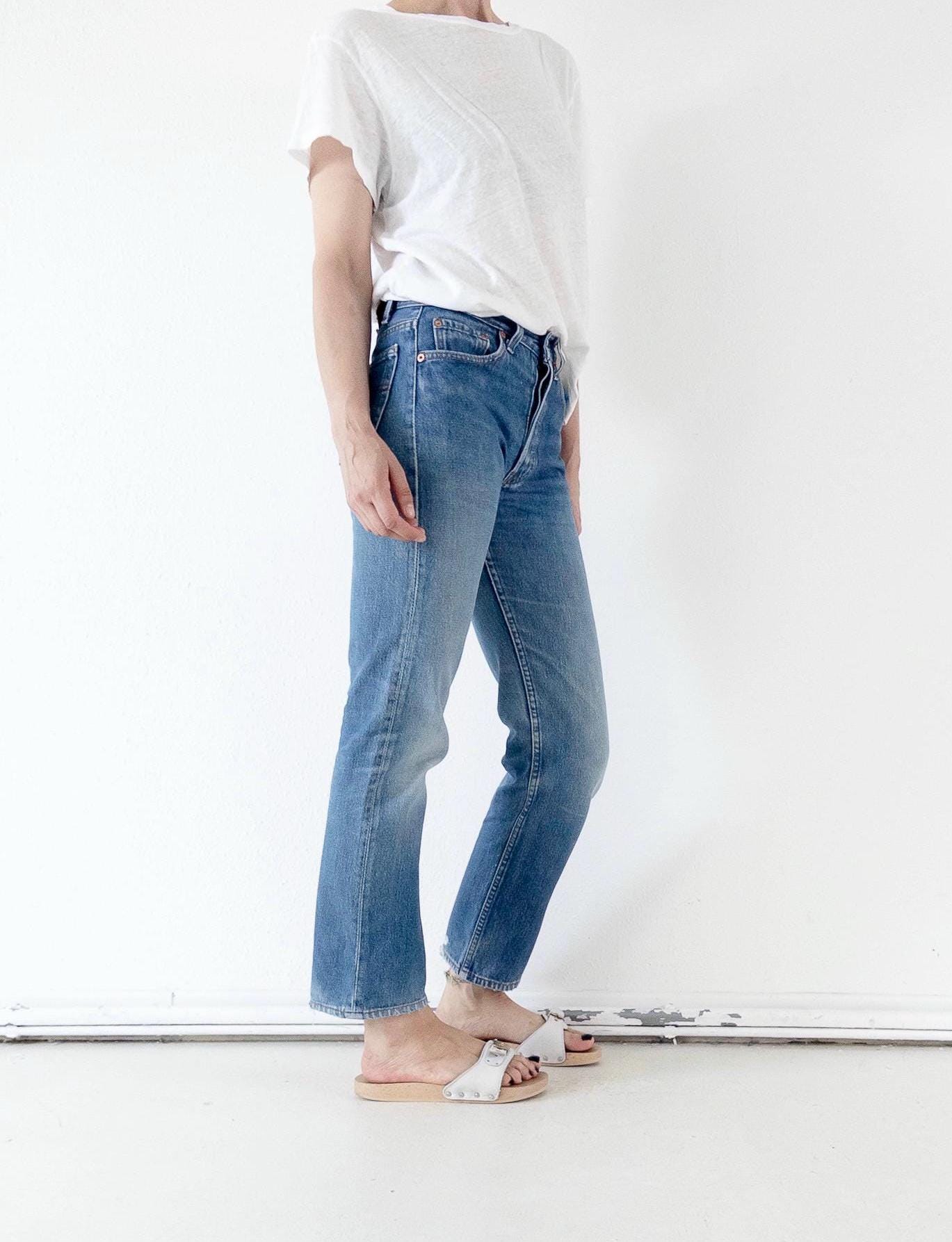Vintage Levis 501 XX W27 L29 | 80s Denim | Made in USA | Sunfaded Jeans