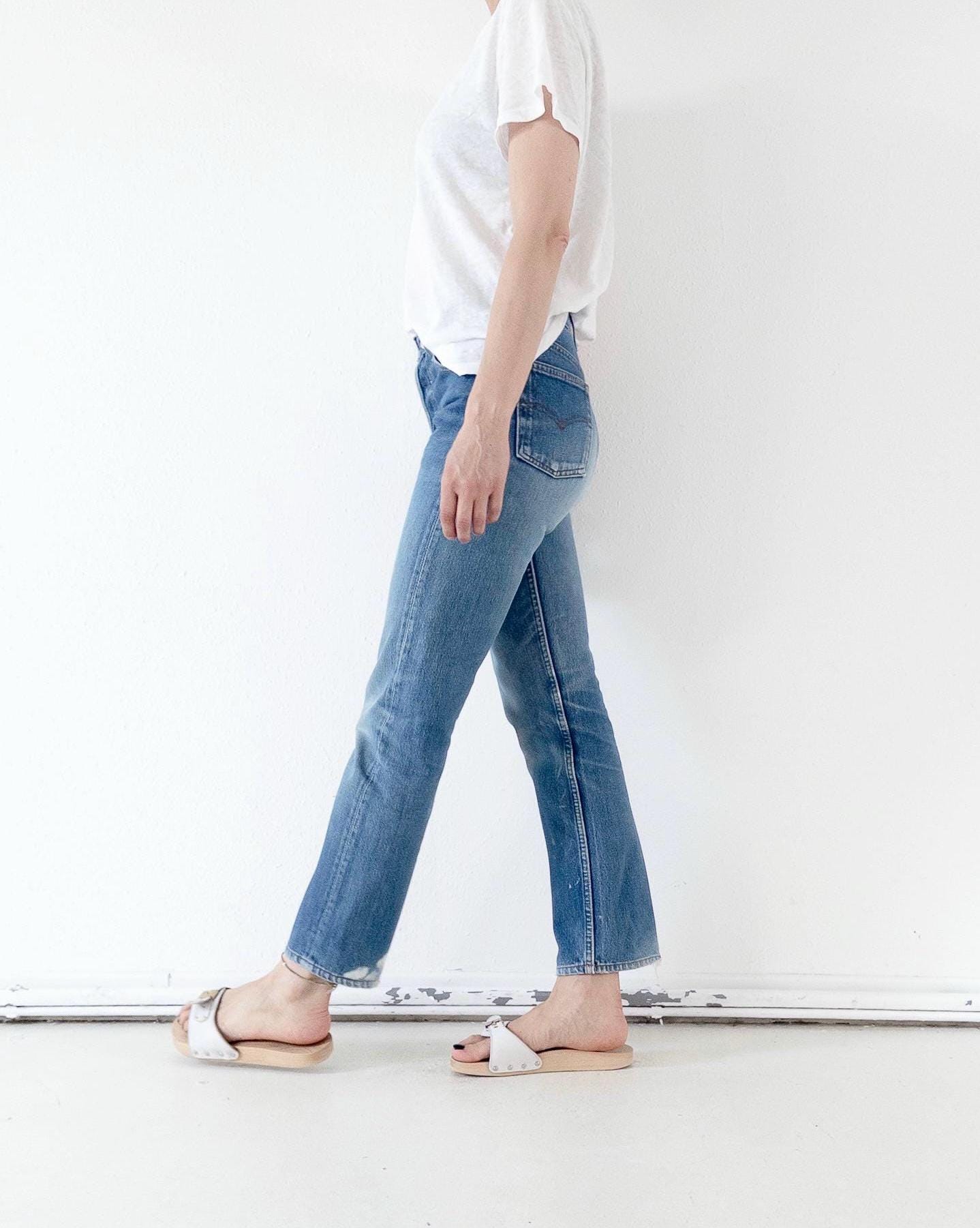Vintage Levis 501 XX W27 L29 | 80s Denim | Made in USA | Sunfaded Jeans