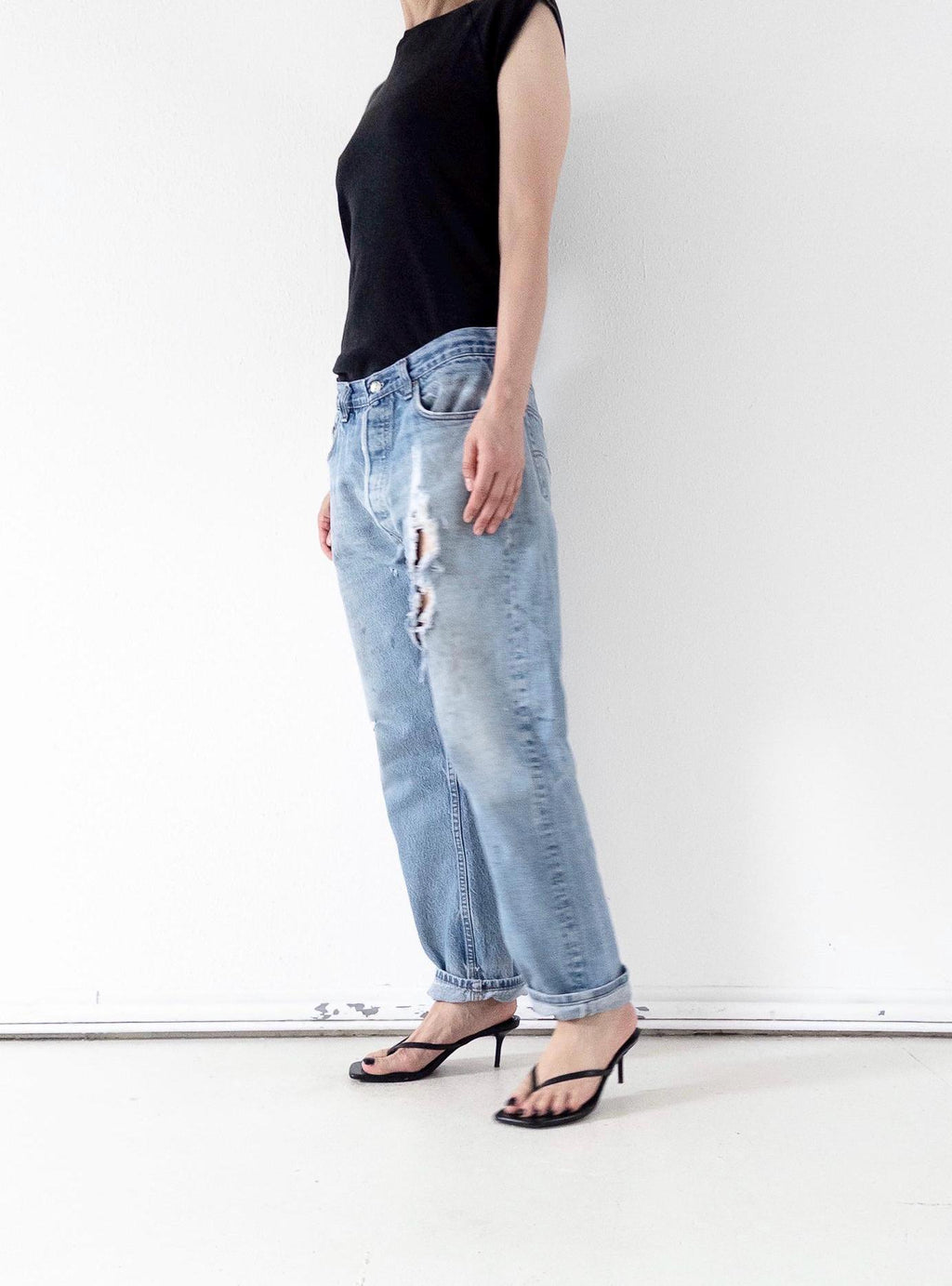 W33 - 34 Levis 501 80s Vintage Made in USA