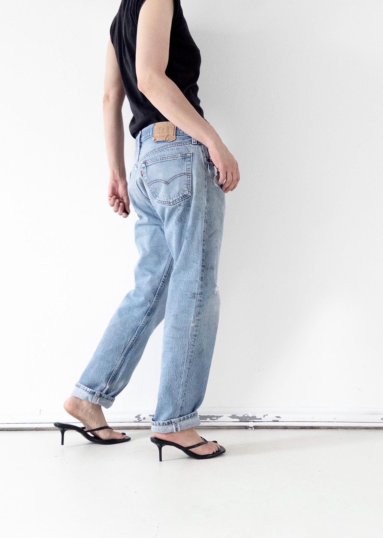 W33 - 34 Levis 501 80s Vintage Made in USA