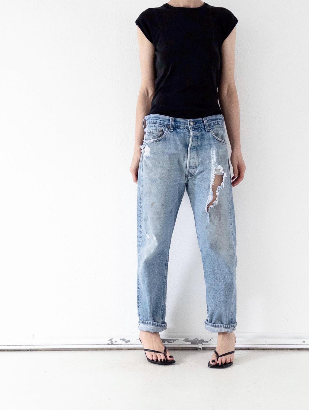 W33 - 34 Levis 501 80s Vintage Made in USA