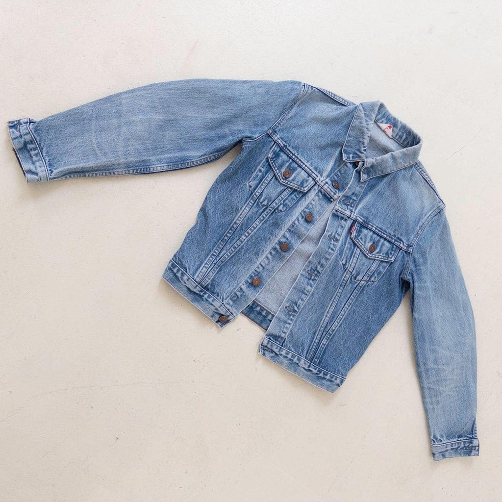 Size S - M Levis Trucker Jacket 70s / 80s Vintage Made in Spain