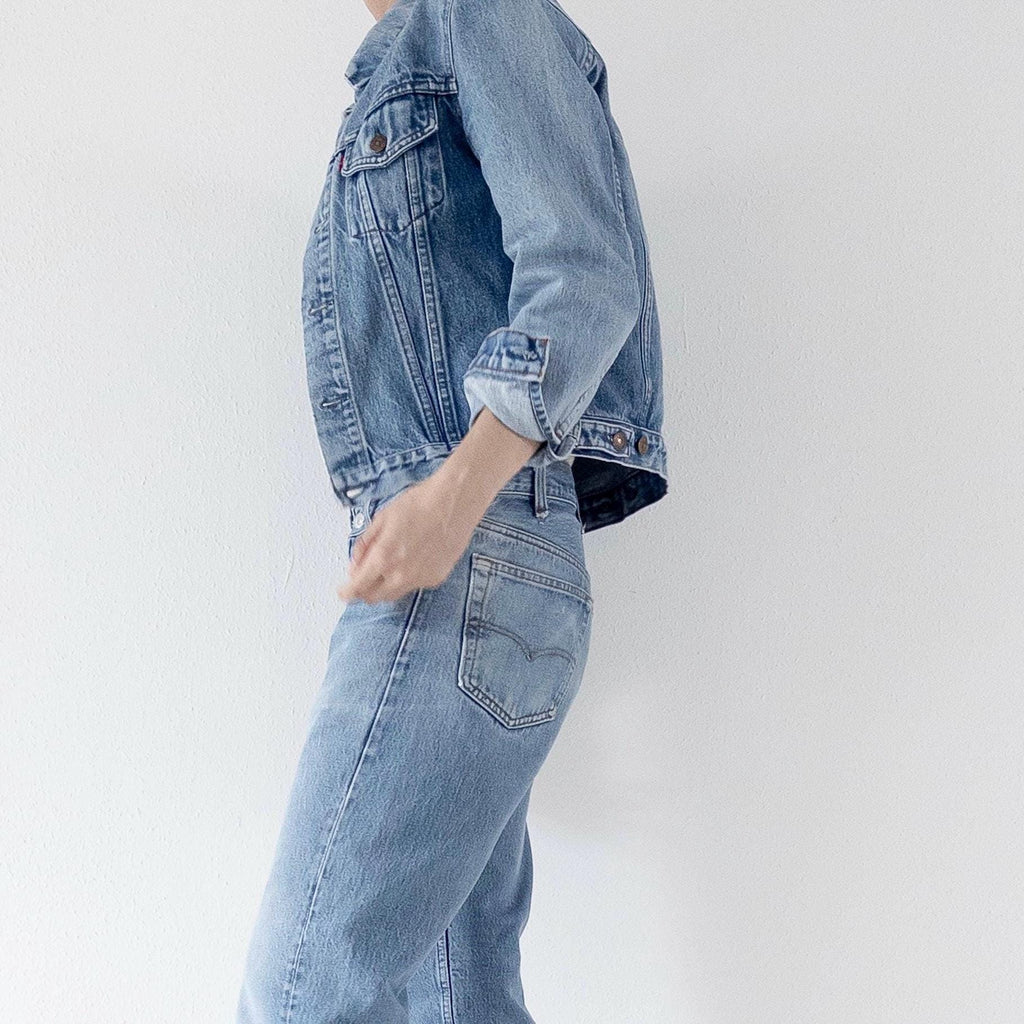 Gr. S - M Levis Trucker Jacket 70s / 80s Vintage Made in Spain