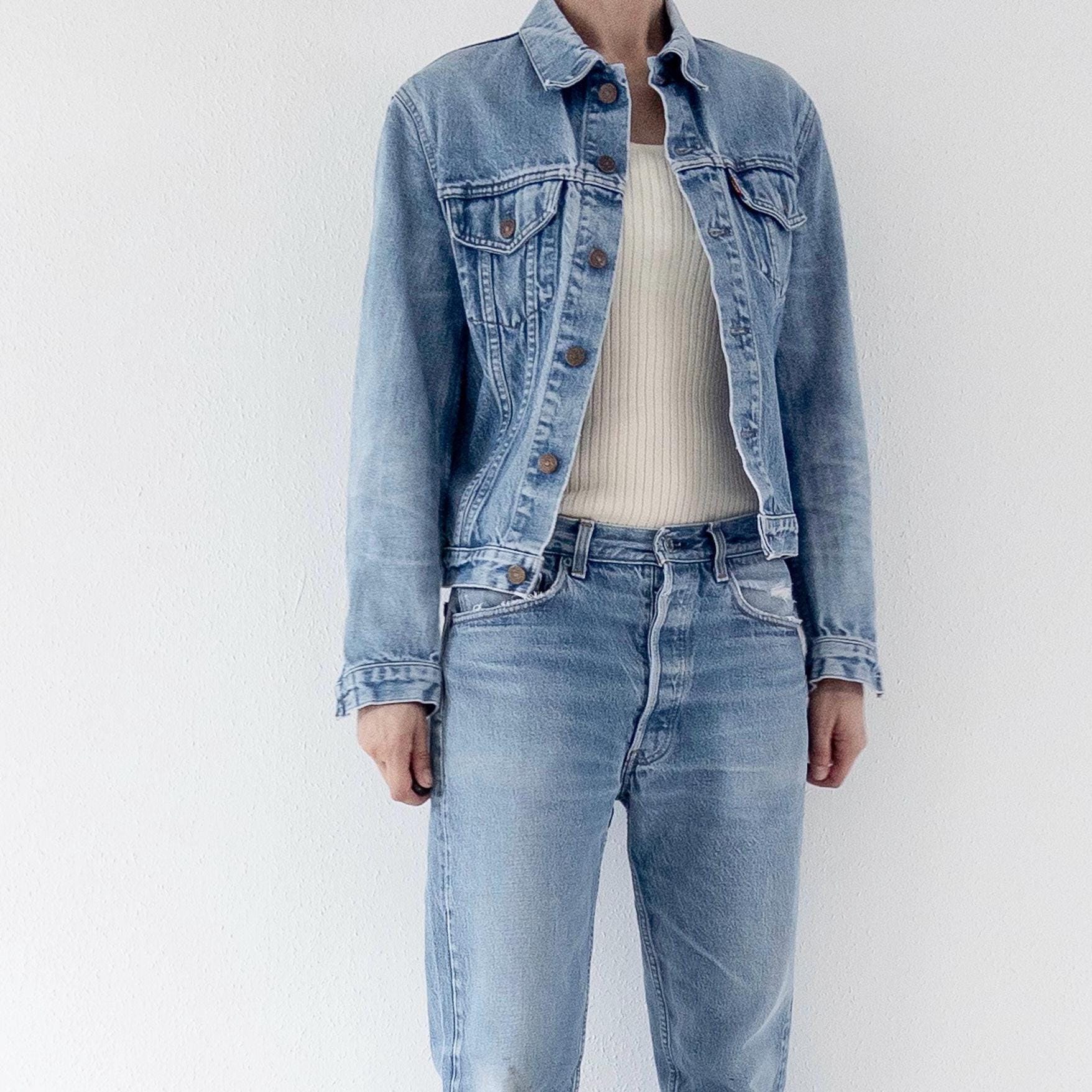 Gr. S - M Levis Trucker Jacket 70s / 80s Vintage Made in Spain