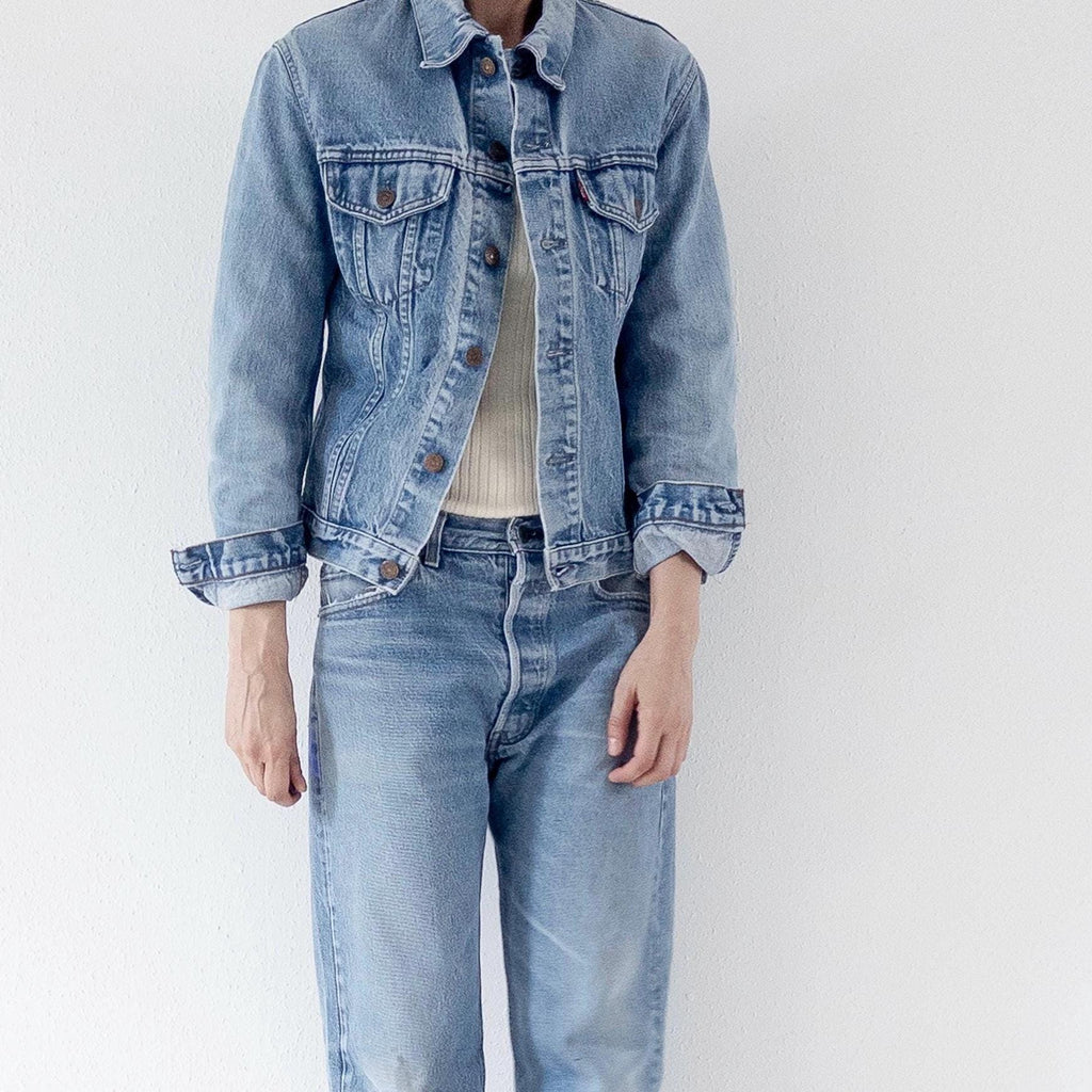 Gr. S - M Levis Trucker Jacket 70s / 80s Vintage Made in Spain