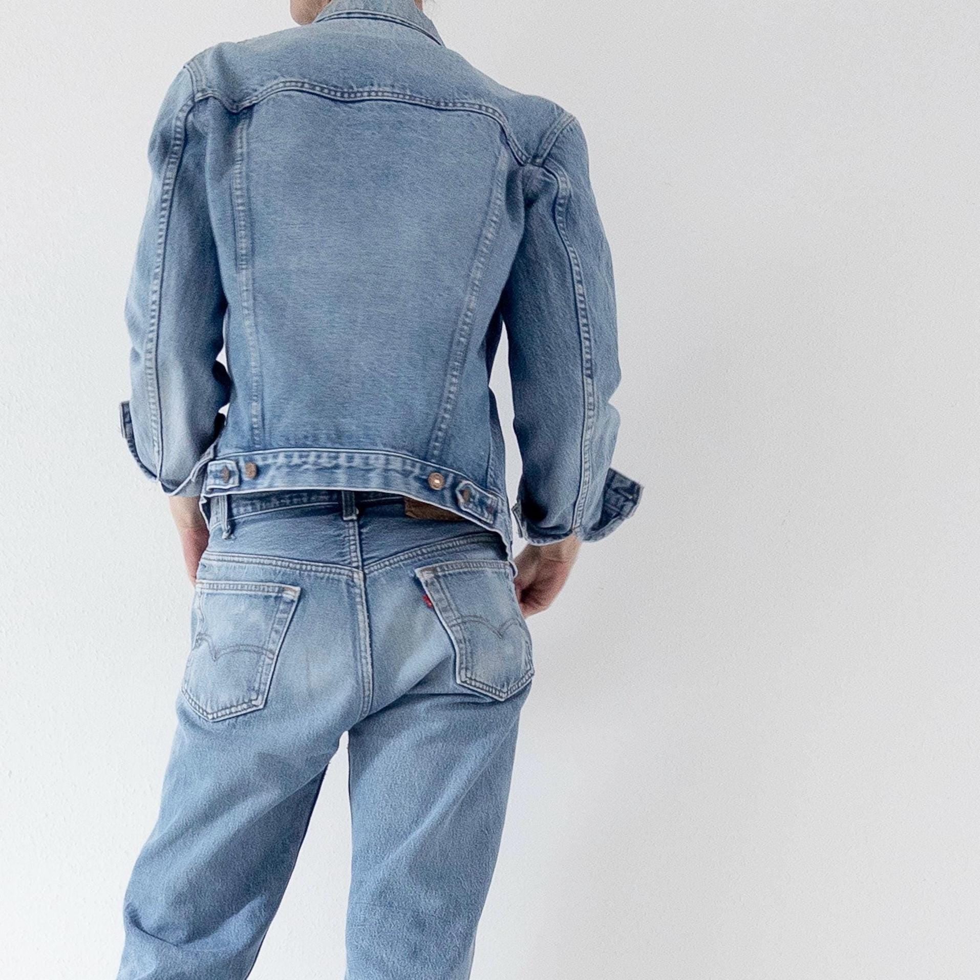 Gr. S - M Levis Trucker Jacket 70s / 80s Vintage Made in Spain