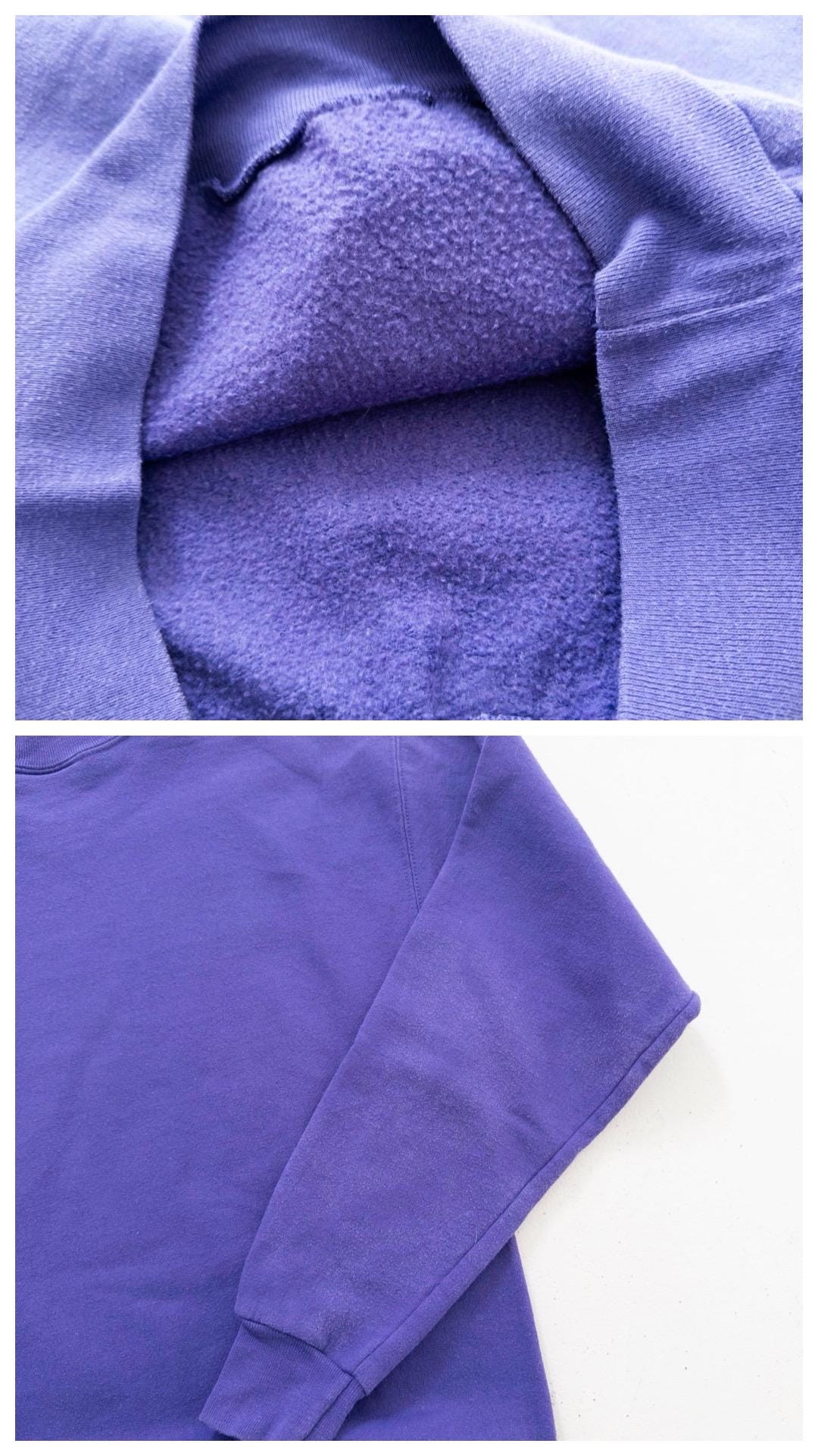 90s Vintage Hanes ComfortBlend Purple Crewneck XS