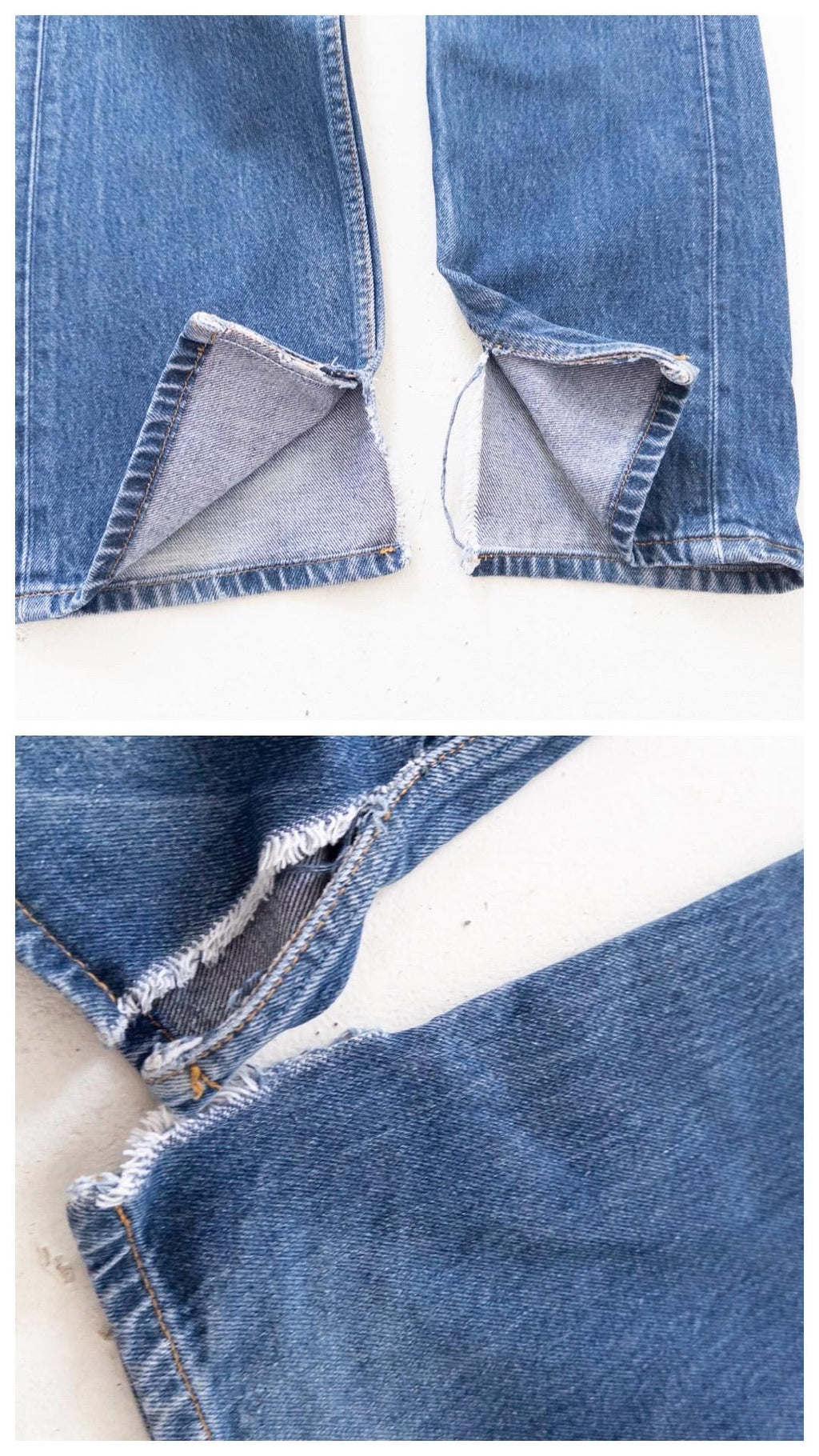 Levis 501 Jeans W28 Dark Blue Faded 90s Vintage Denim Made in Poland