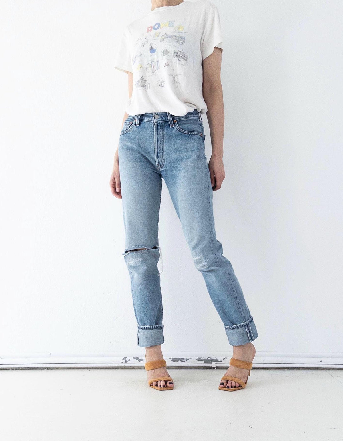 W26 - 27 L34 Levis 501 90s Vintage Made in Poland
