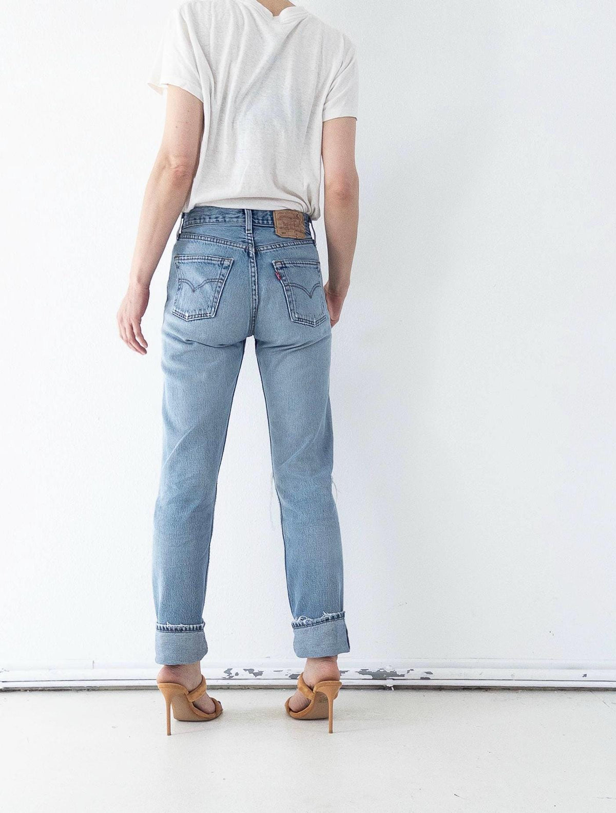 W26 - 27 L34 Levis 501 90s Vintage Made in Poland