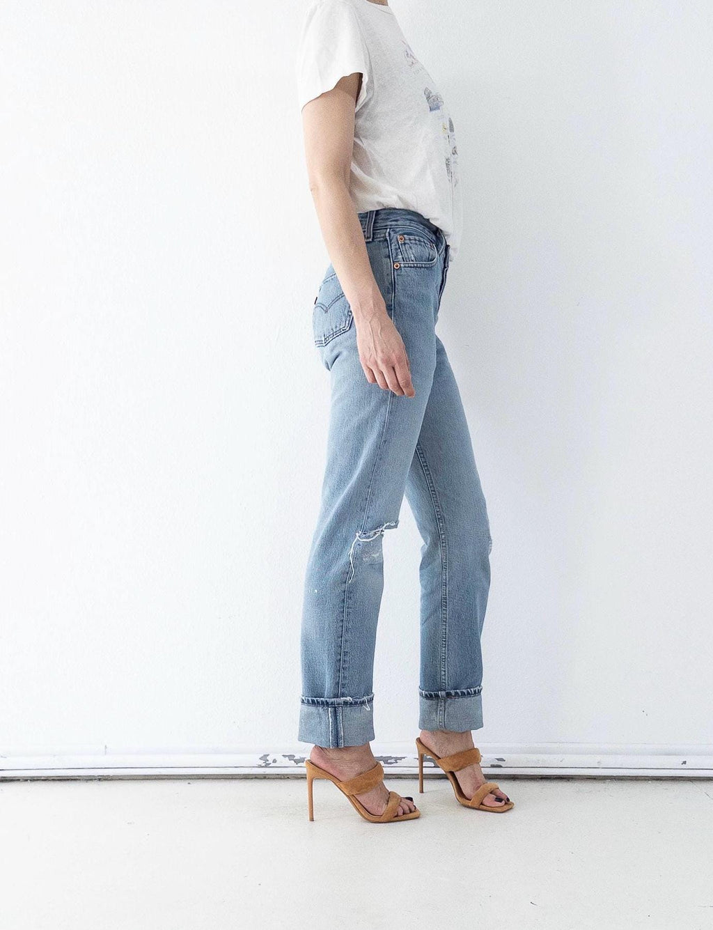 W26 - 27 L34 Levis 501 90s Vintage Made in Poland