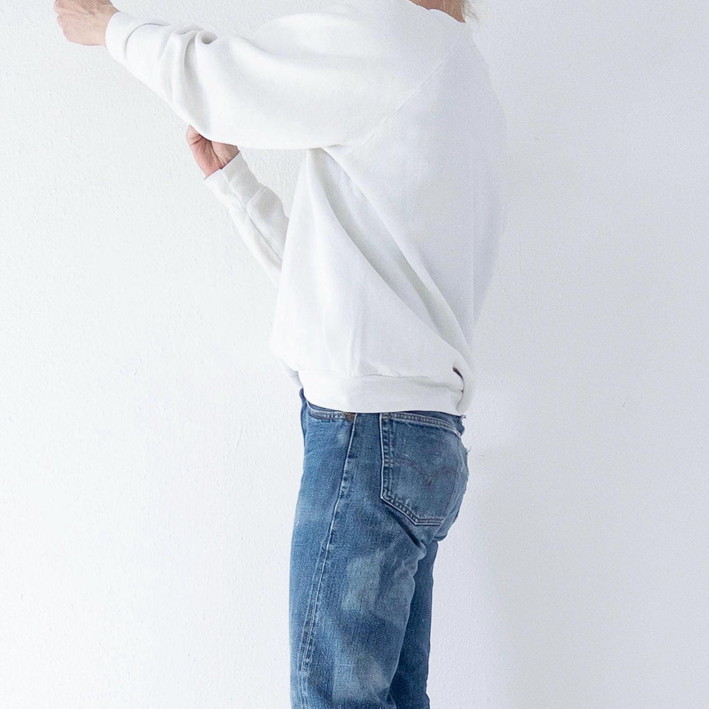 Fruit of the Loom Raglan Sweatshirt All my Children 80s Vintage M Made in USA Weißer Graphic Crewneck Sweater