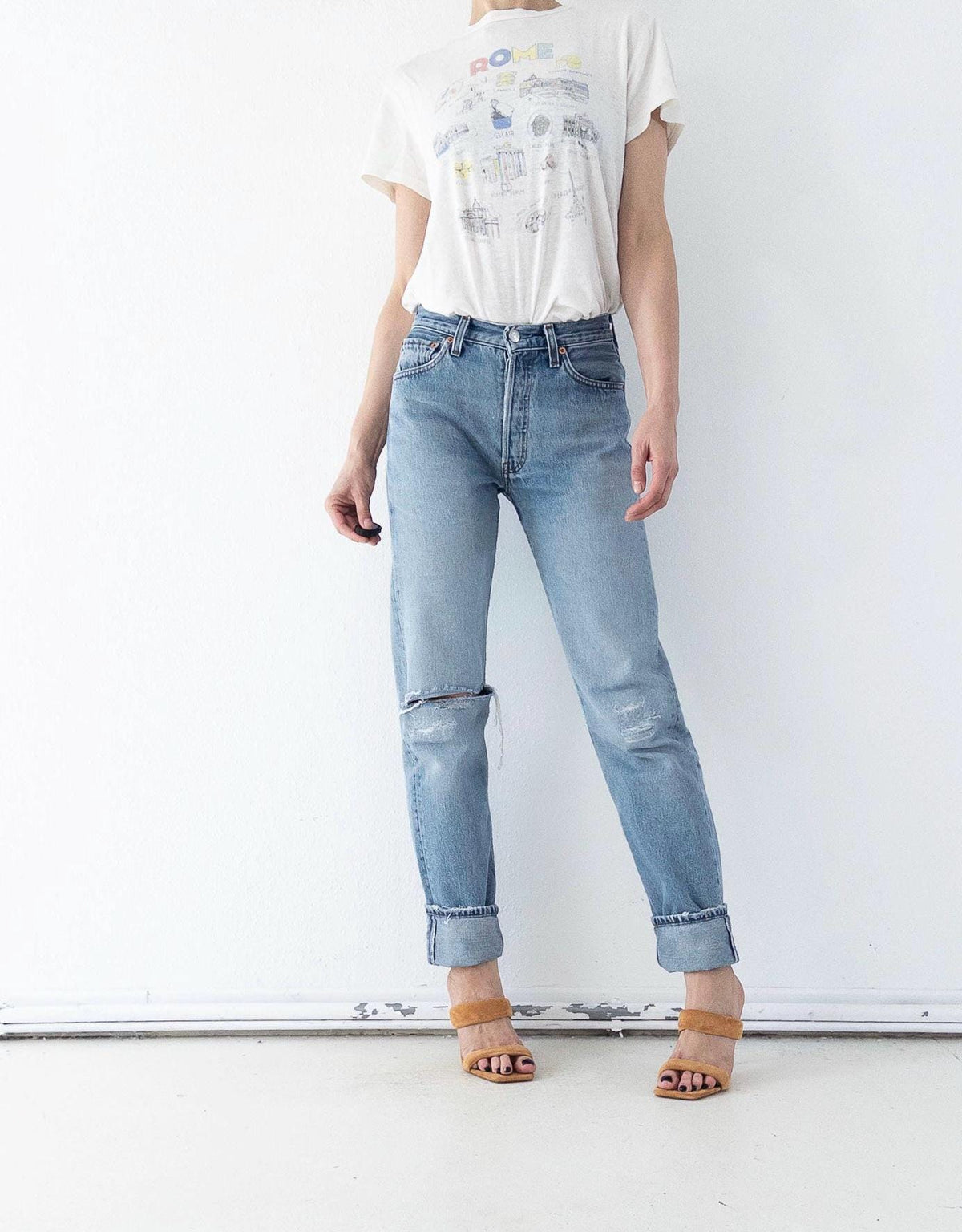 W26 - 27 L34 Levis 501 90s Vintage Made in Poland
