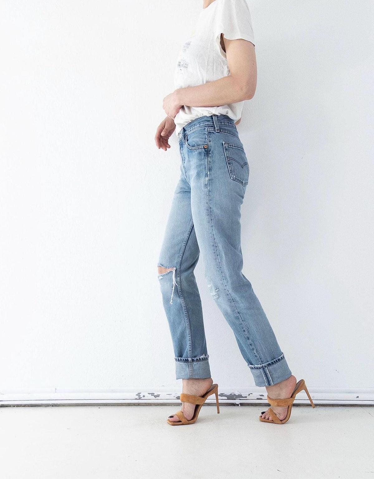 W26 - 27 L34 Levis 501 90s Vintage Made in Poland