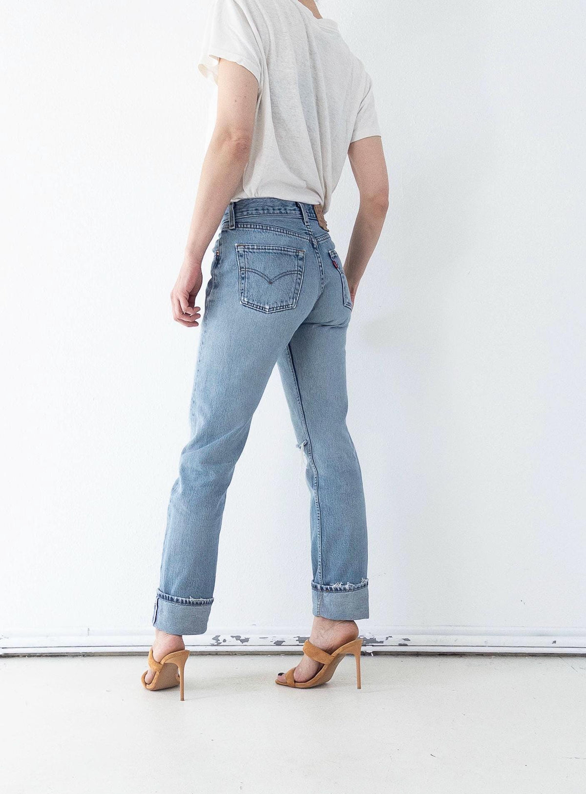 W26 - 27 L34 Levis 501 90s Vintage Made in Poland