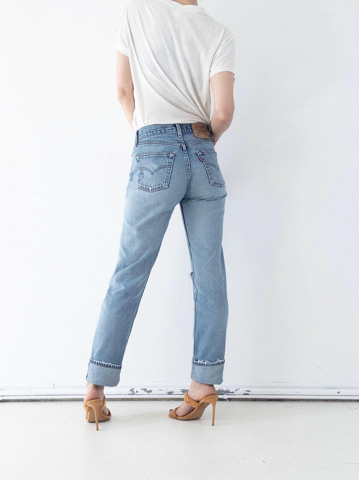 W26 - 27 L34 Levis 501 90s Vintage Made in Poland