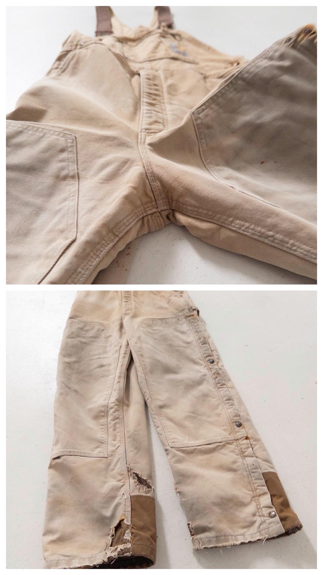 Carhartt Doubleknee Workwear Latzhose W34 L32 L 90s Vintage Thrashed Distressed Overall