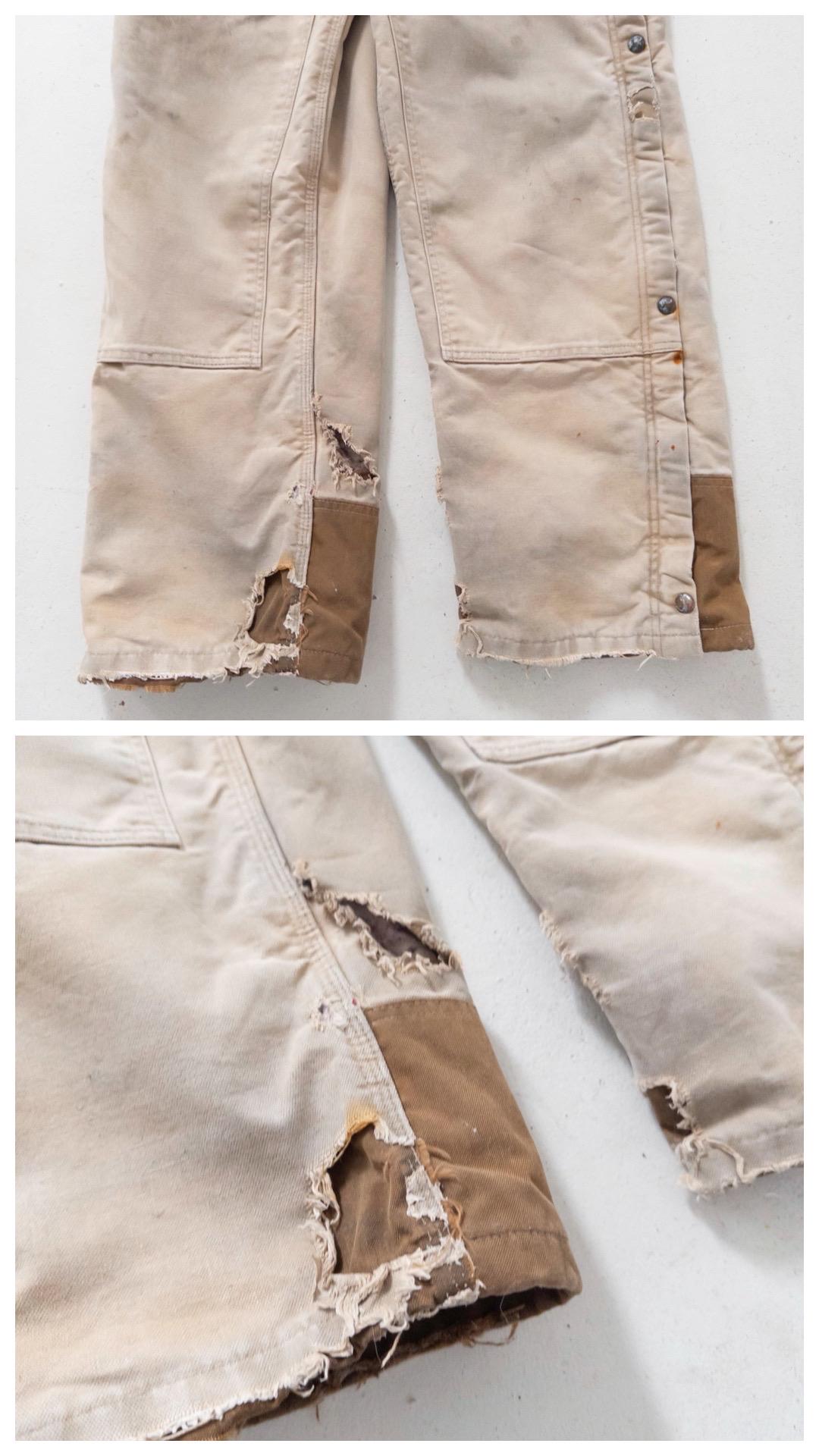 Carhartt Doubleknee Workwear Latzhose W34 L32 L 90s Vintage Thrashed Distressed Overall