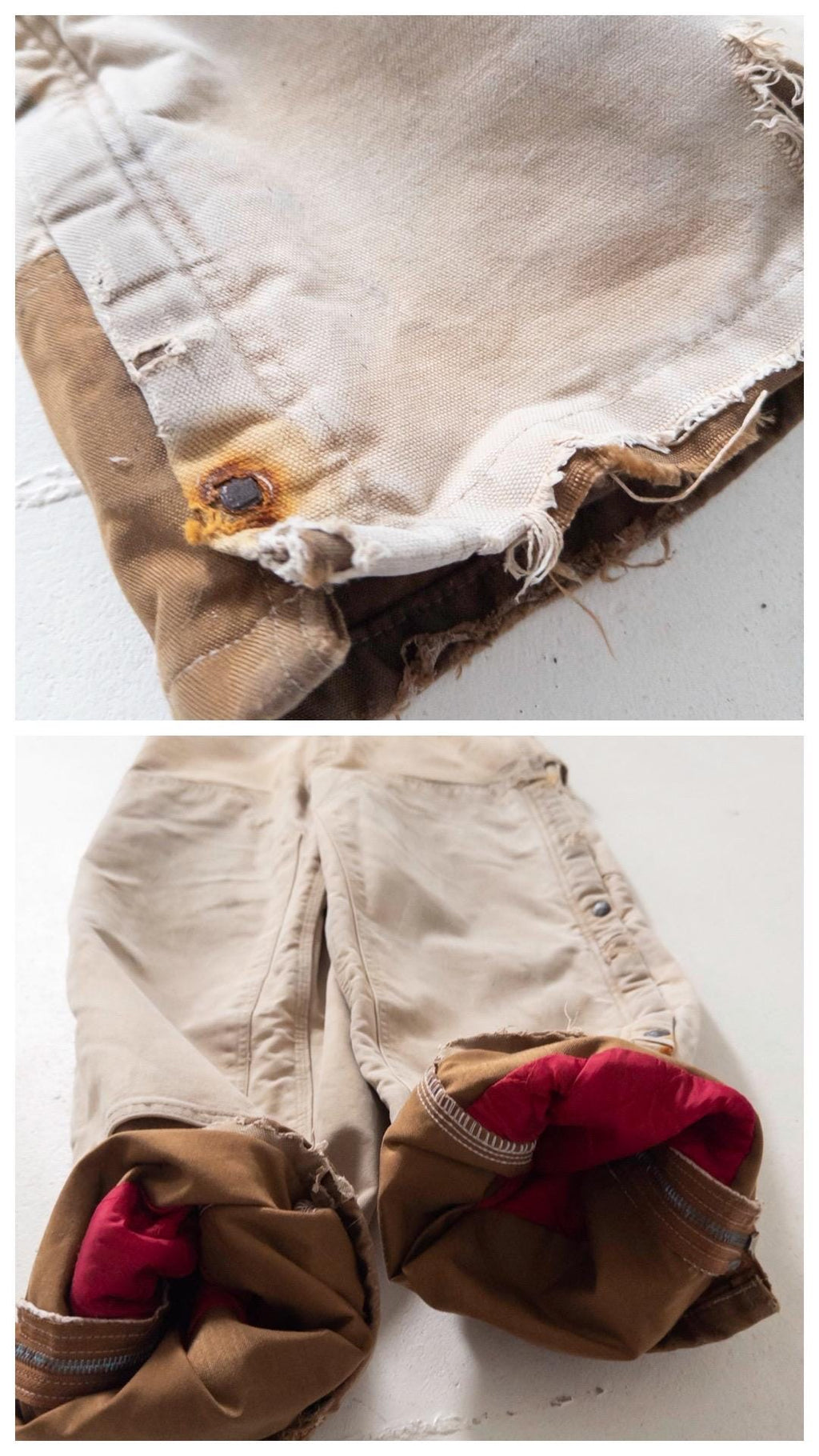 Carhartt Doubleknee Workwear Latzhose W34 L32 L 90s Vintage Thrashed Distressed Overall