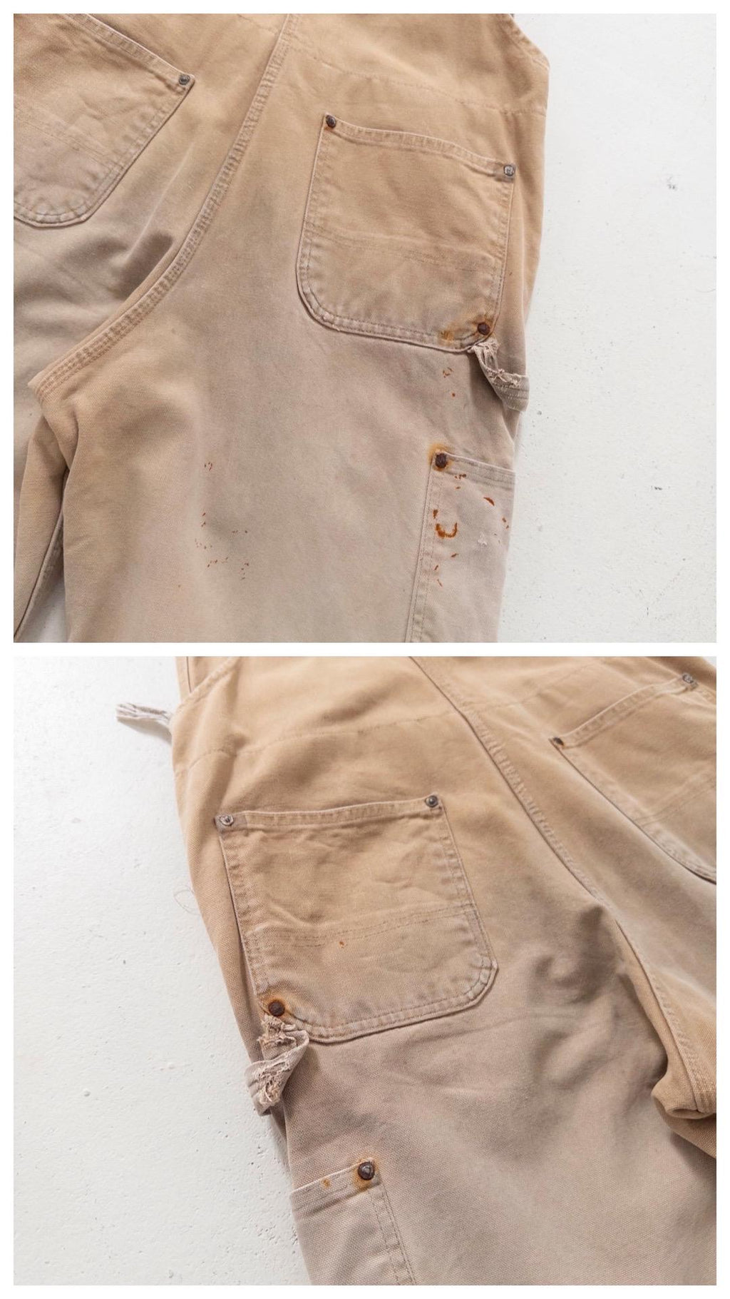 Carhartt Doubleknee Workwear Latzhose W34 L32 L 90s Vintage Thrashed Distressed Overall