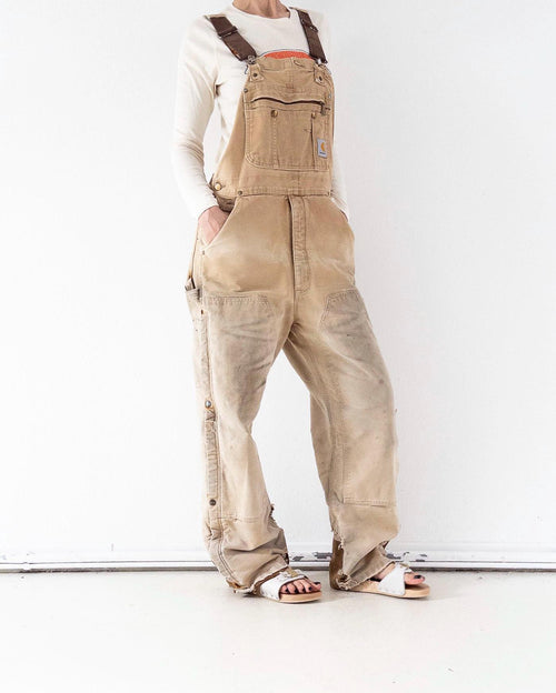 Carhartt Doubleknee Workwear Latzhose W34 L32 L 90s Vintage Thrashed Distressed Overall