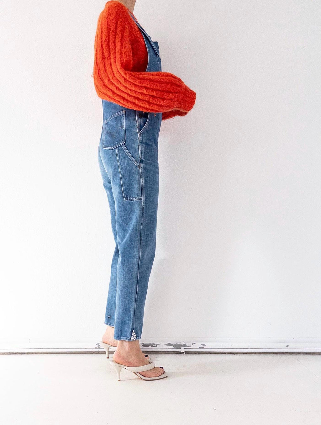 Gr. XS Levis Latzhose 80s Vintage Made in France