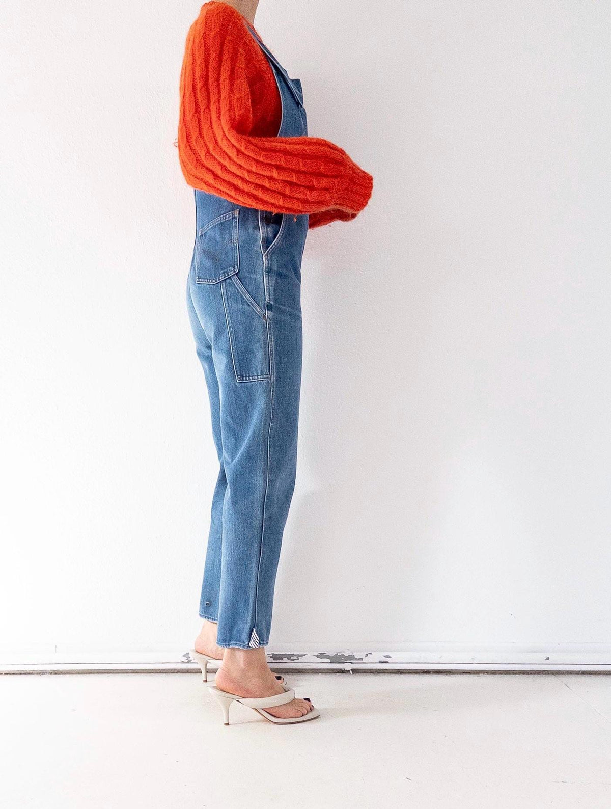 Gr. XS Levis Latzhose 80s Vintage Made in France