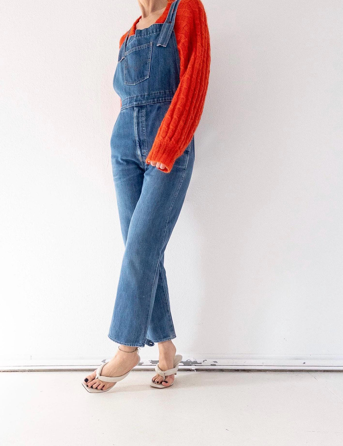 Gr. XS Levis Latzhose 80s Vintage Made in France