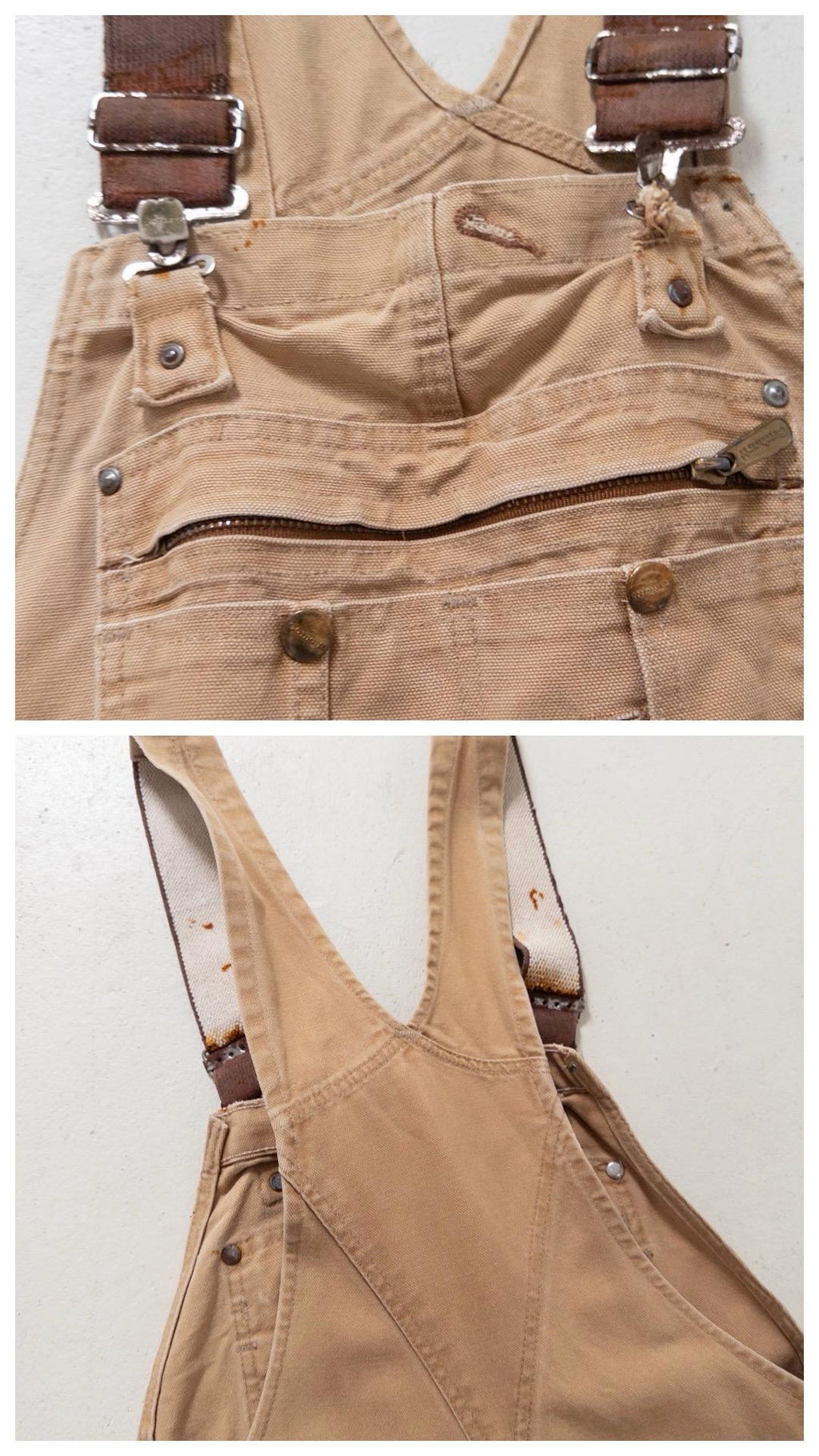 Carhartt Doubleknee Workwear Latzhose W34 L32 L 90s Vintage Thrashed Distressed Overall