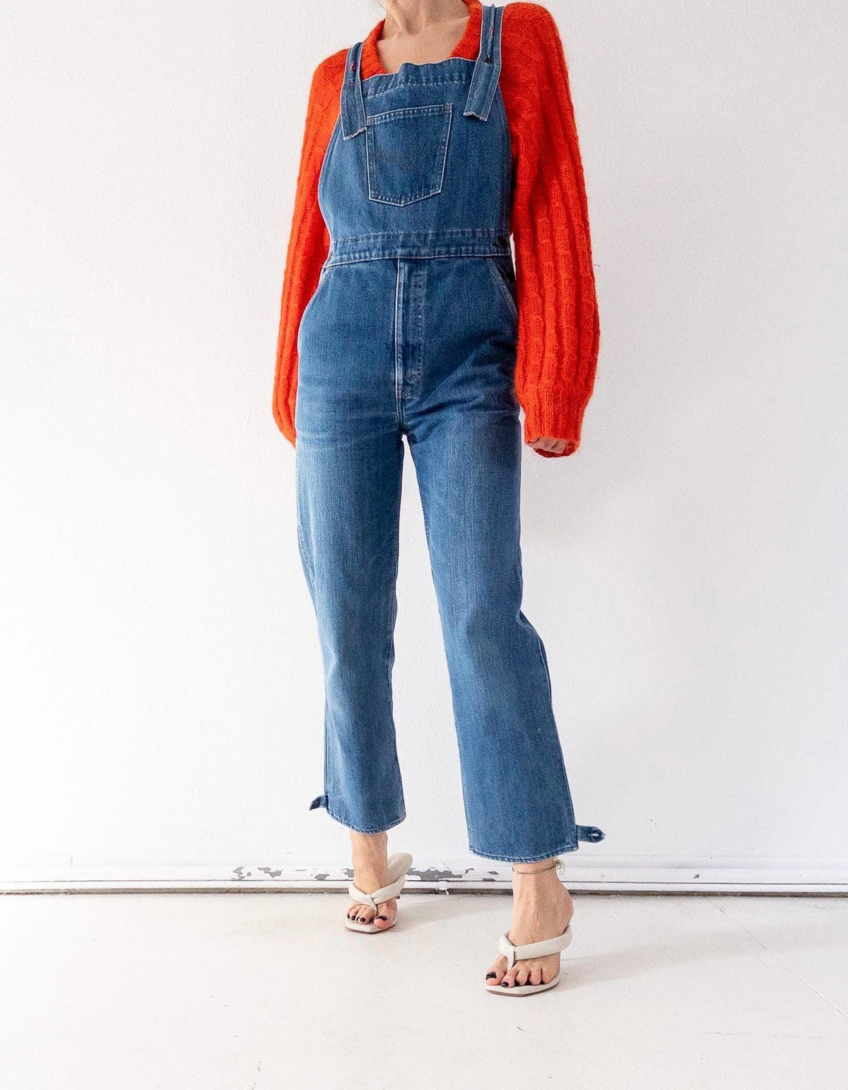 Gr. XS Levis Latzhose 80s Vintage Made in France