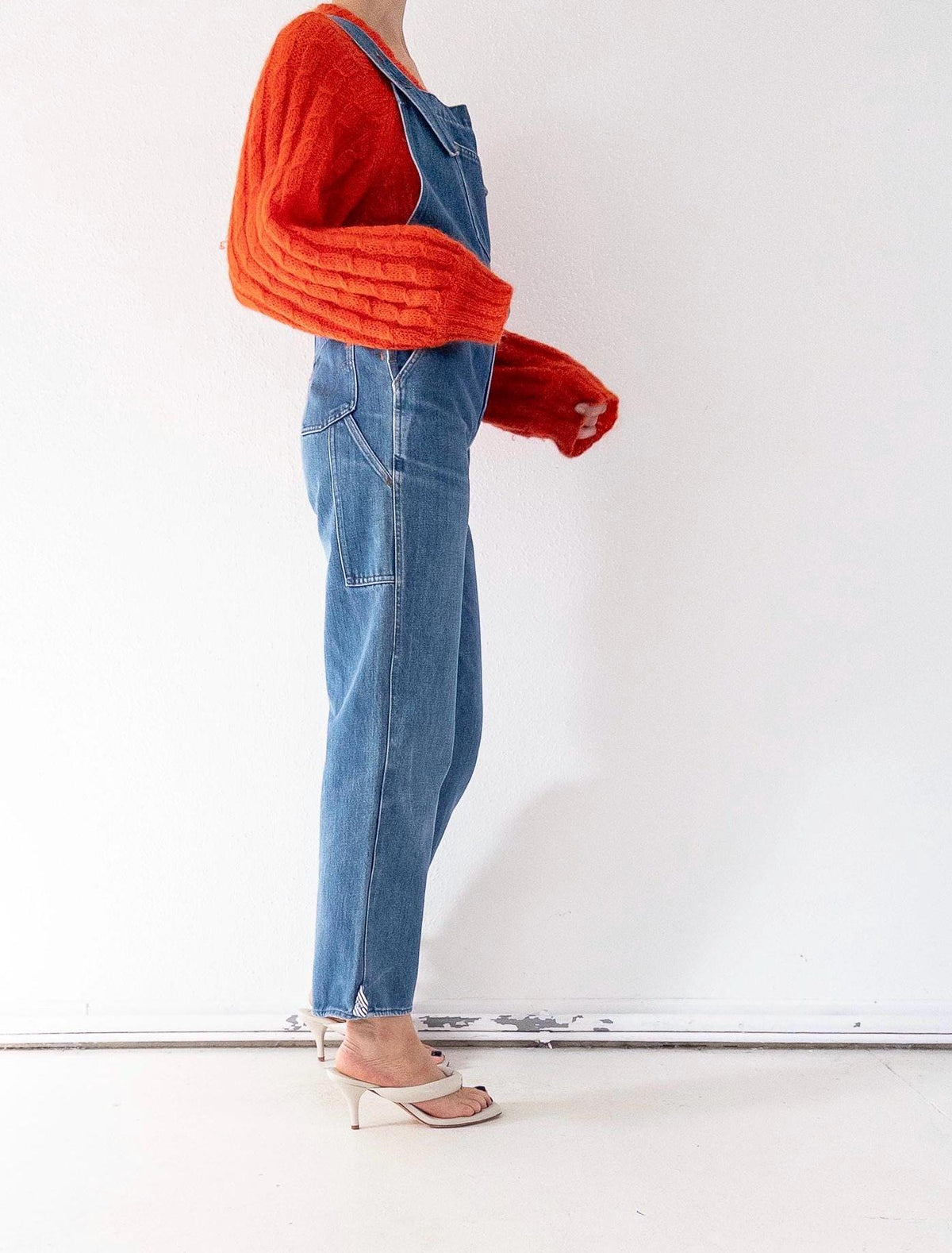 Gr. XS Levis Latzhose 80s Vintage Made in France