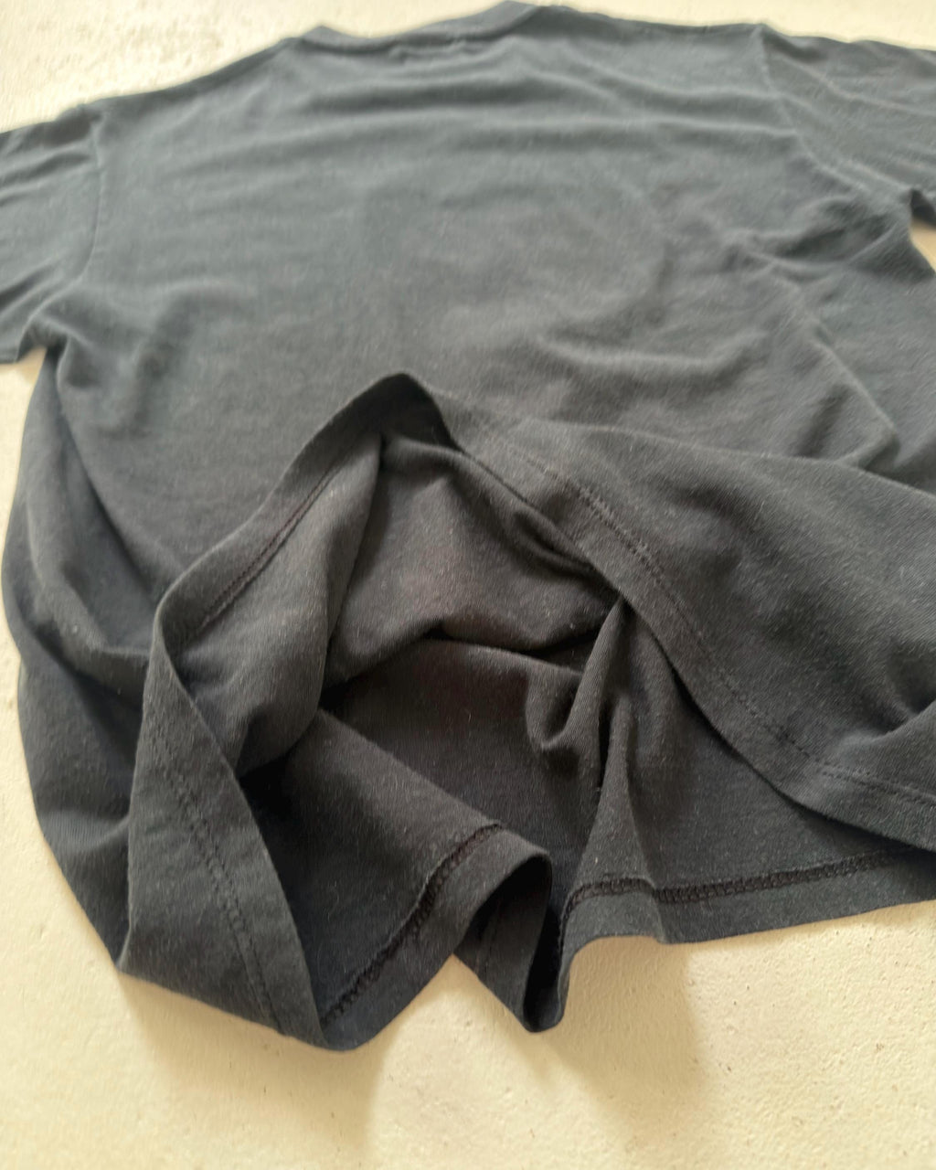 Velva Sheen T‑Shirt S Disney Micky Maus Black Faded 80s 90s Vintage Single Stitch Made in USA
