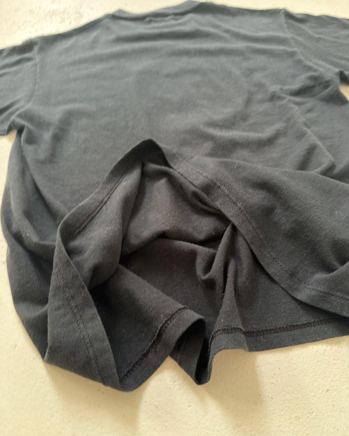 Velva Sheen T‑Shirt S Disney Micky Maus Black Faded 80s 90s Vintage Single Stitch Made in USA