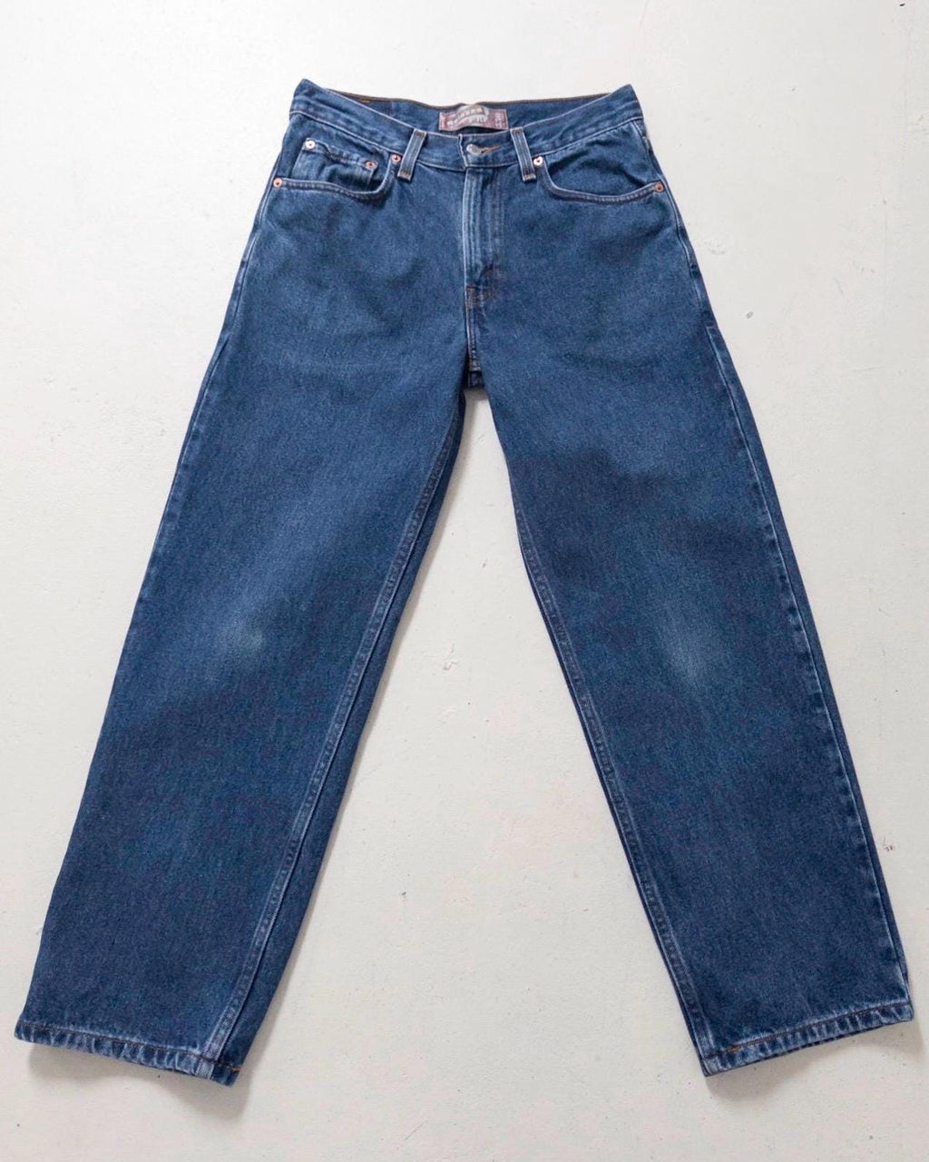 Levis 550 W28 L28 Relaxed Fit Student Jeans 00er Vintage Dark Blue Denim 2006