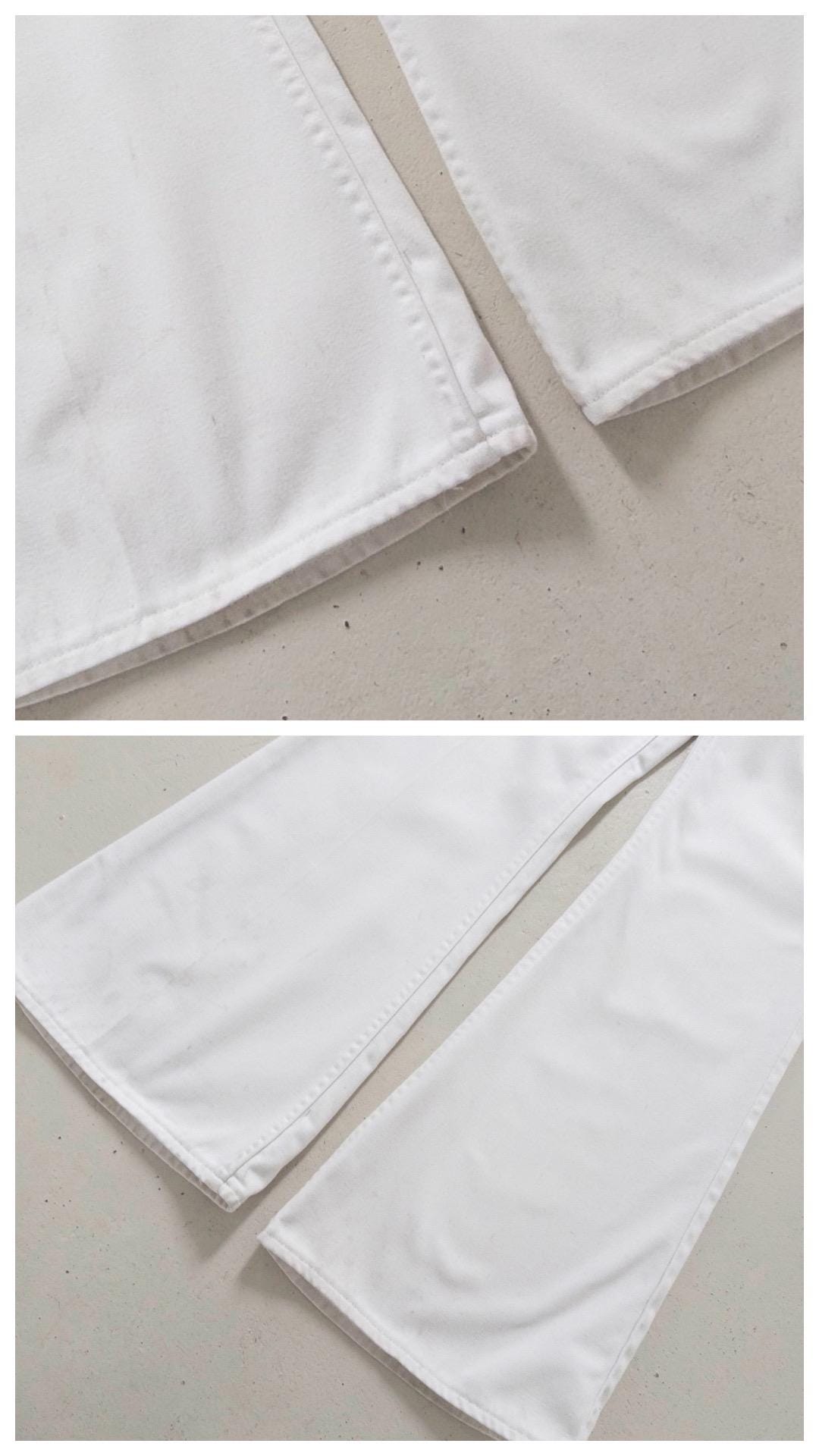Wrangler Schlaghose W27 L32 Blue Bell White Bellbottoms 60s 70s Vintage Made in Belgium