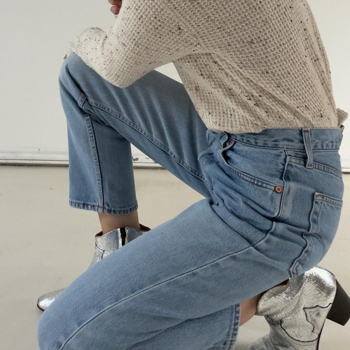 W26 L30 Levis 537 90s Vintage Made in Spain