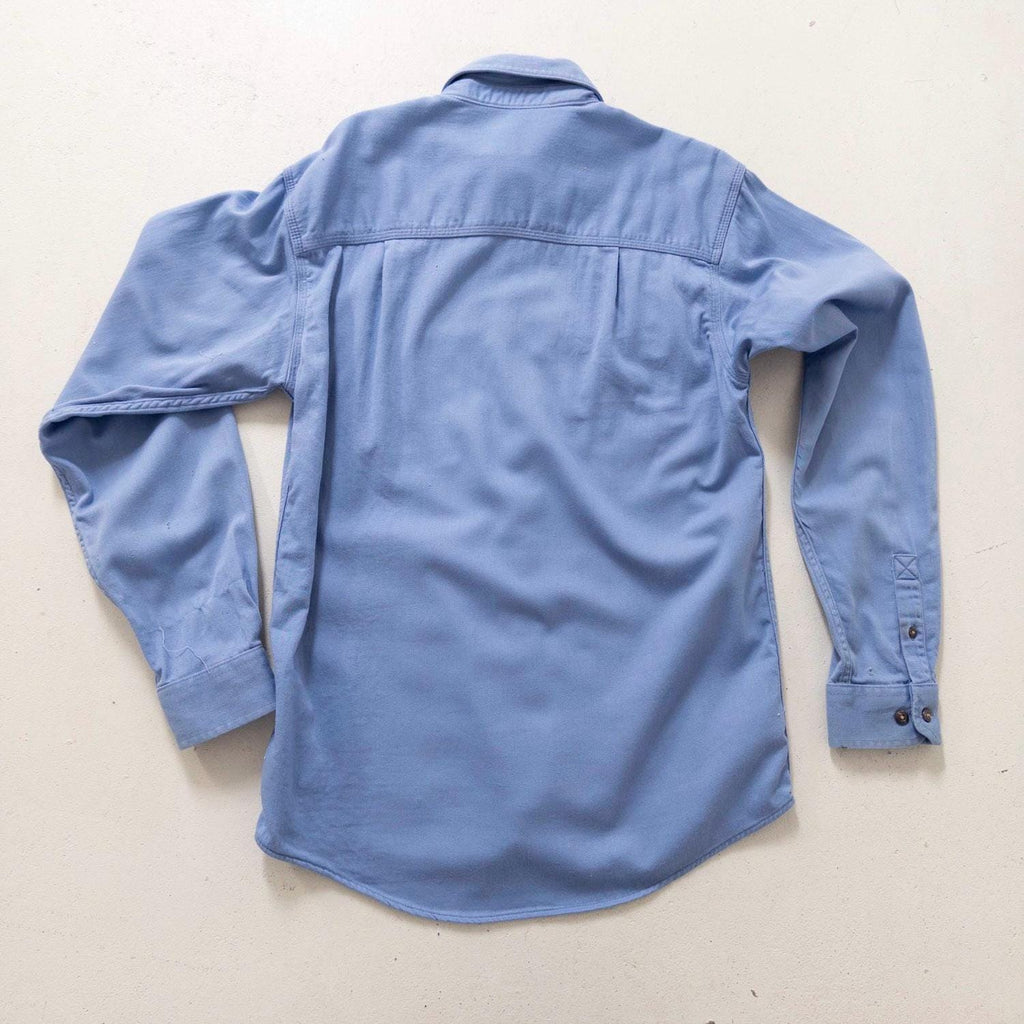 Carhartt Workwear Shirt S M Baby Blue Paint Splatters Buttondown Hemd